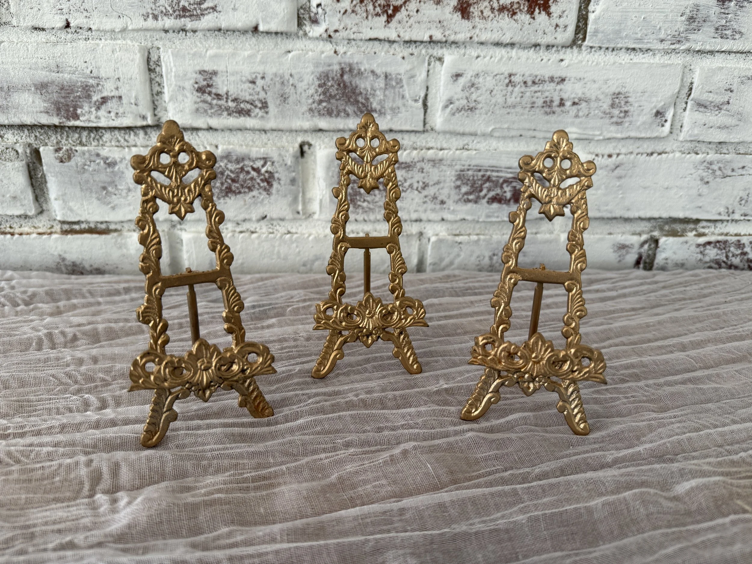 Gold Table Number Holders (15)