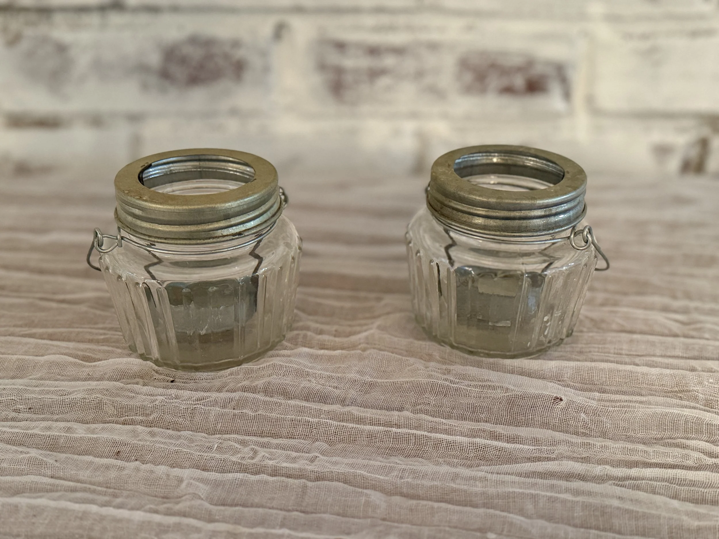 Mason Jar Tea Votives (12)