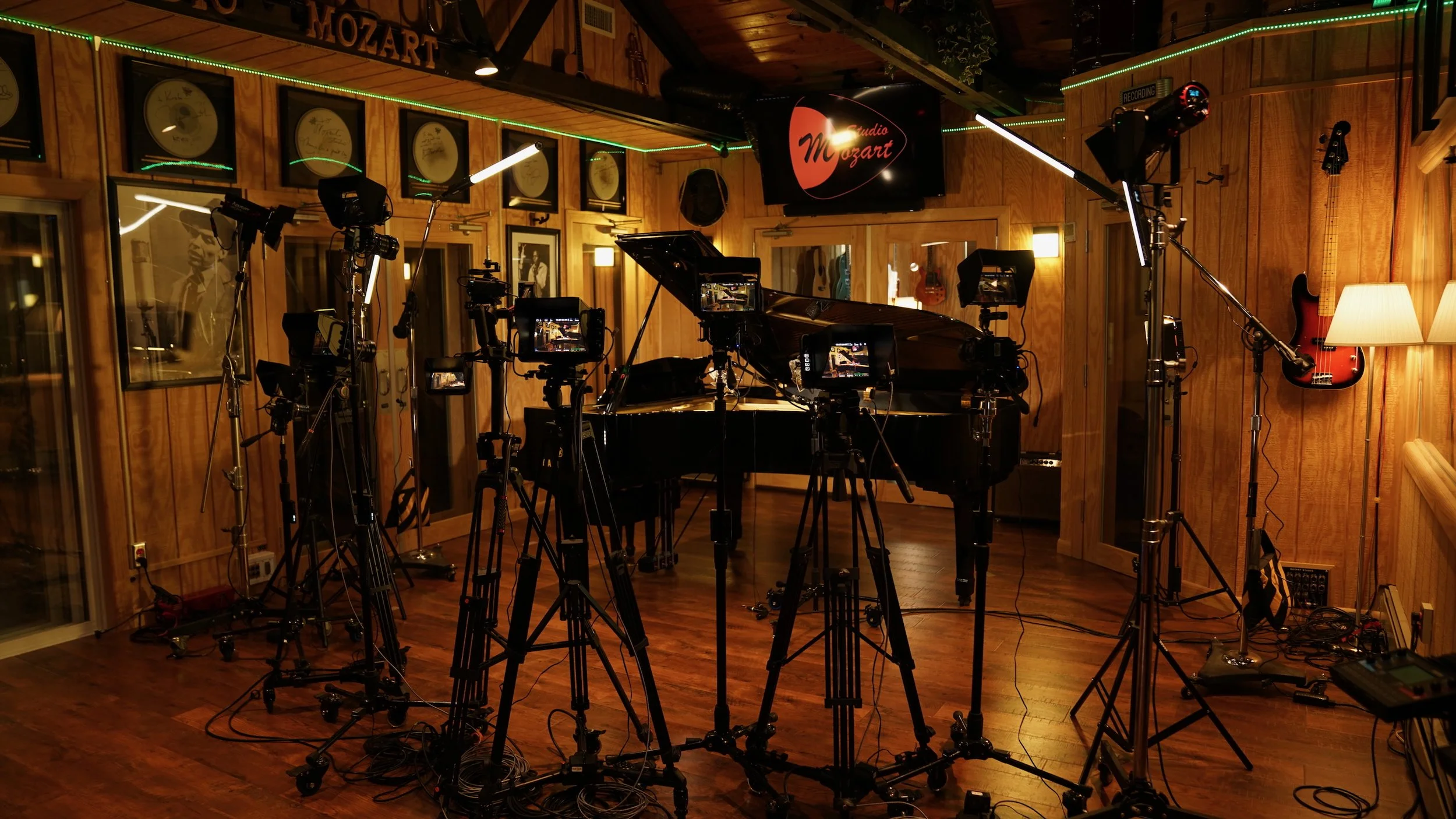 8 Black Magic Studio 4K Cameras