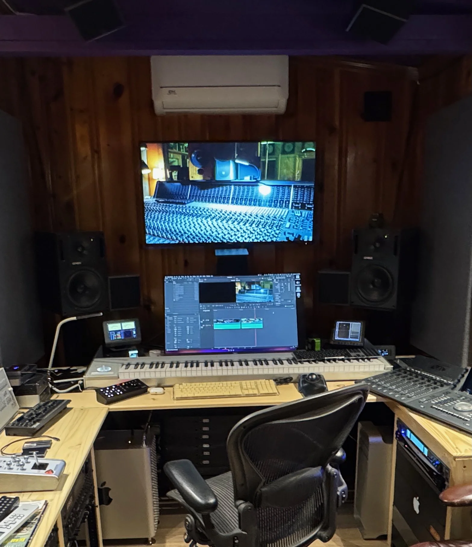 Video Editing Room
