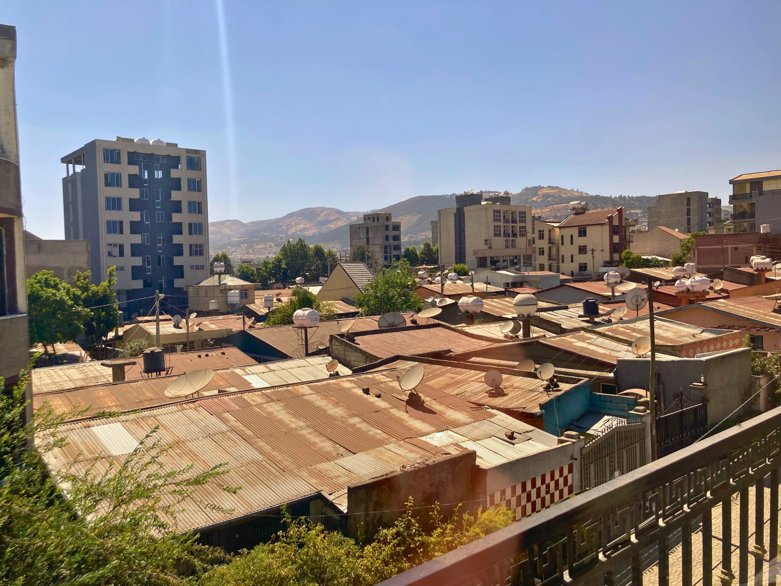 A suburb of Addis Ababa