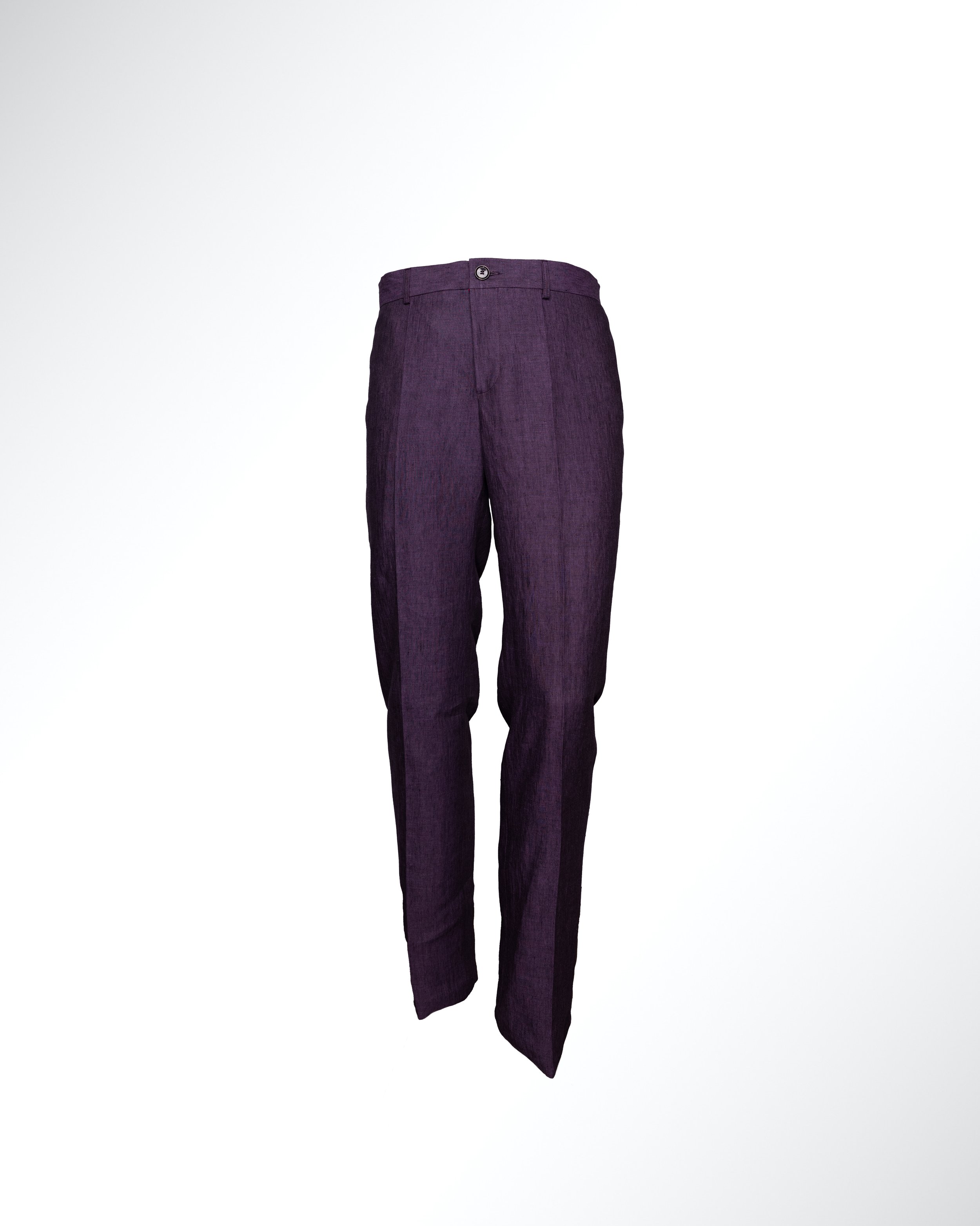 Purple Linen Pants