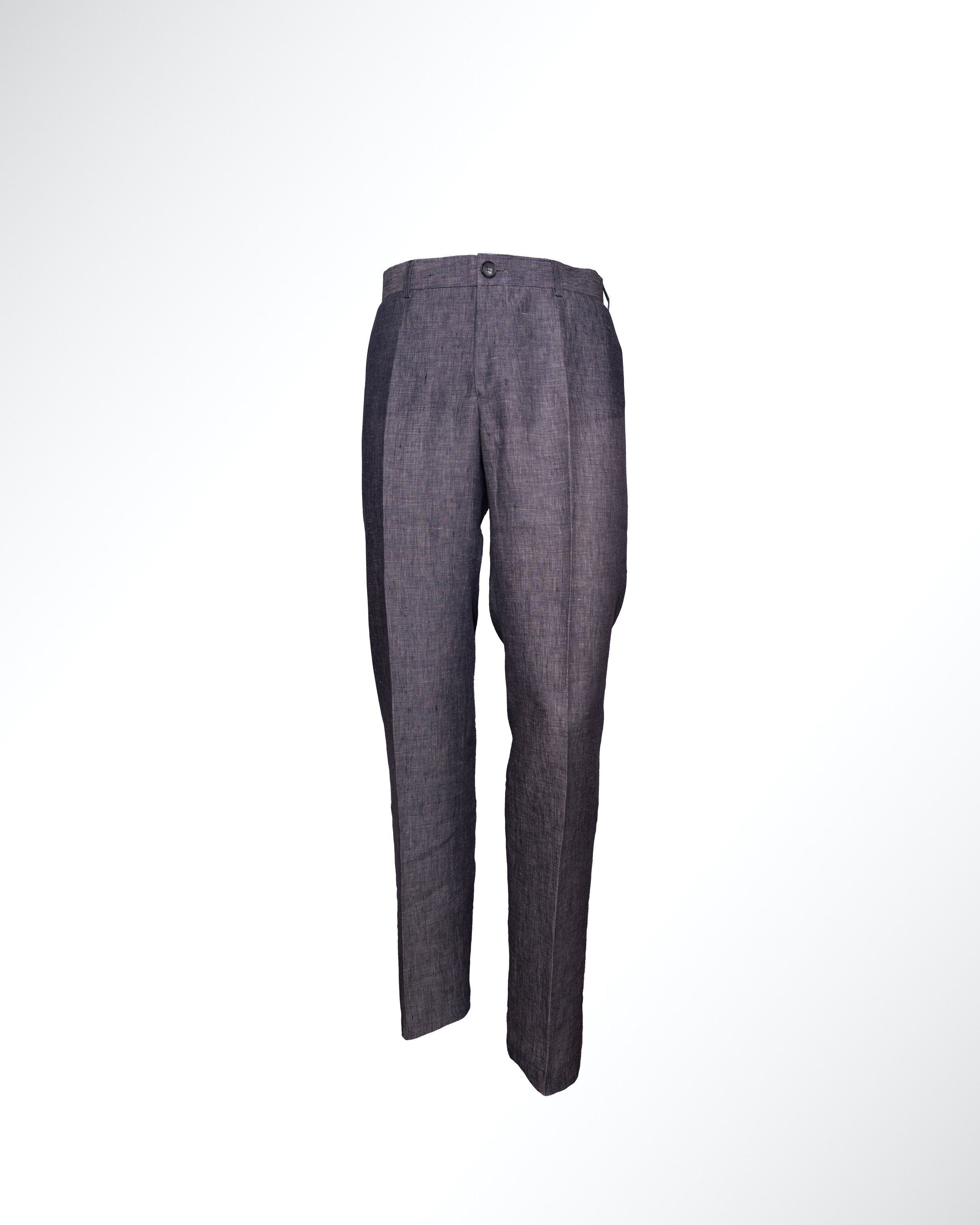 Dark Grey Linen Pants