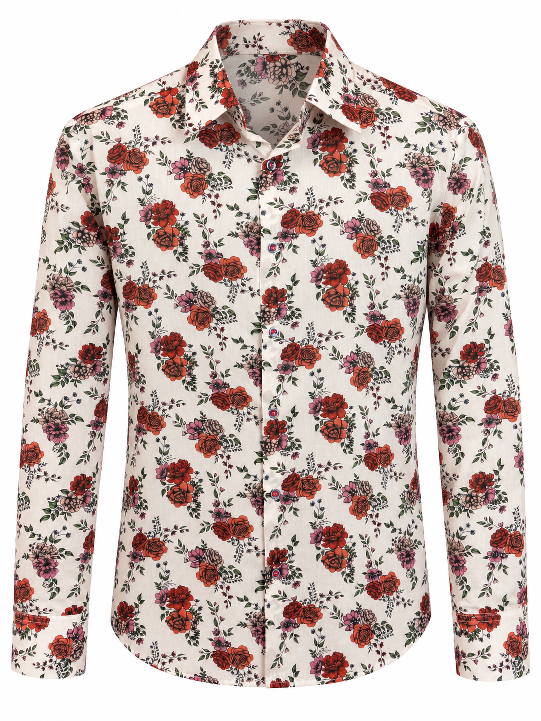 Liberty Ivory Botanical Rose Shirt