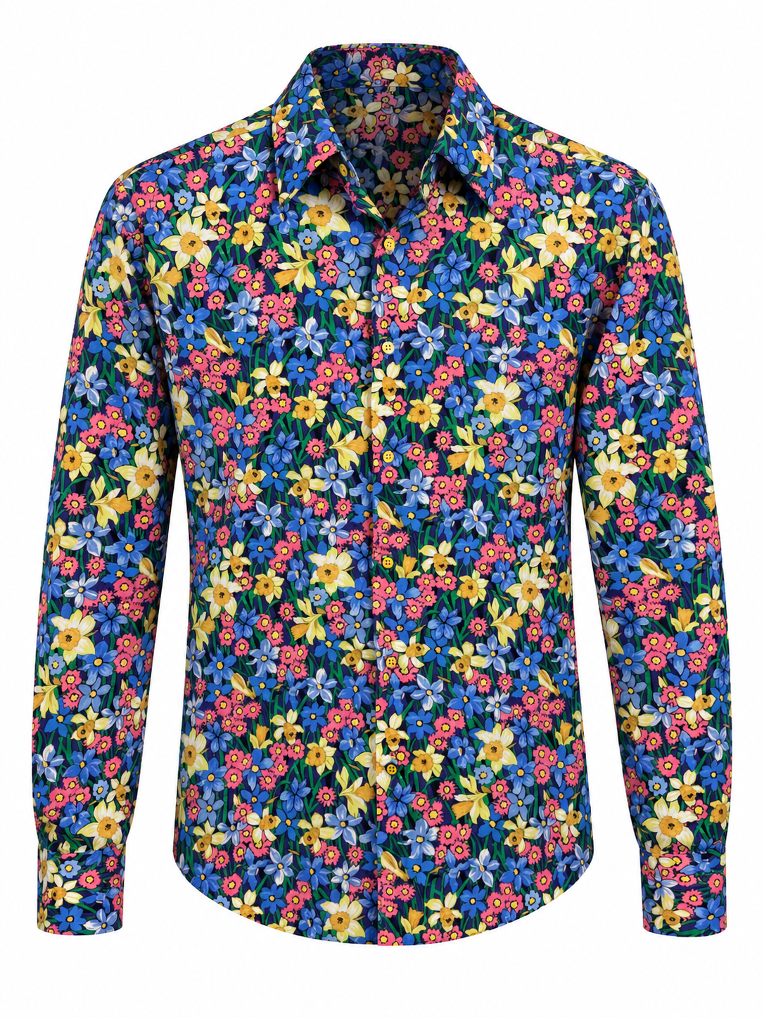 Liberty Navy Floral Shirt