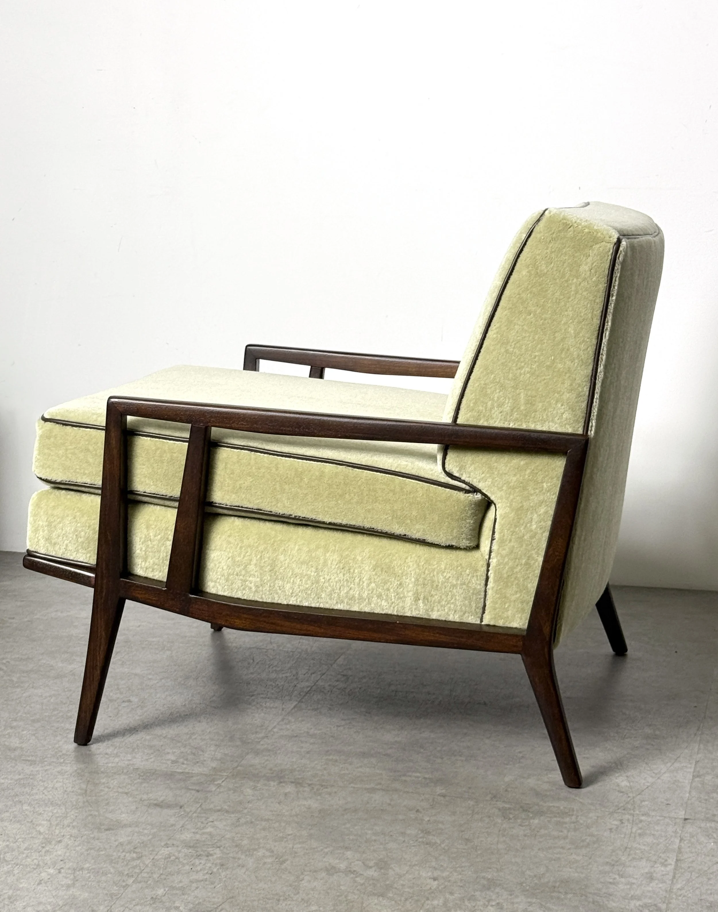 vintage mid century modern detroit michigan paul mccobb authentic original lounge chairs paul mccobb rare lounge chairs custom craft directional modern rare mid century lounge chairs pair 1950s