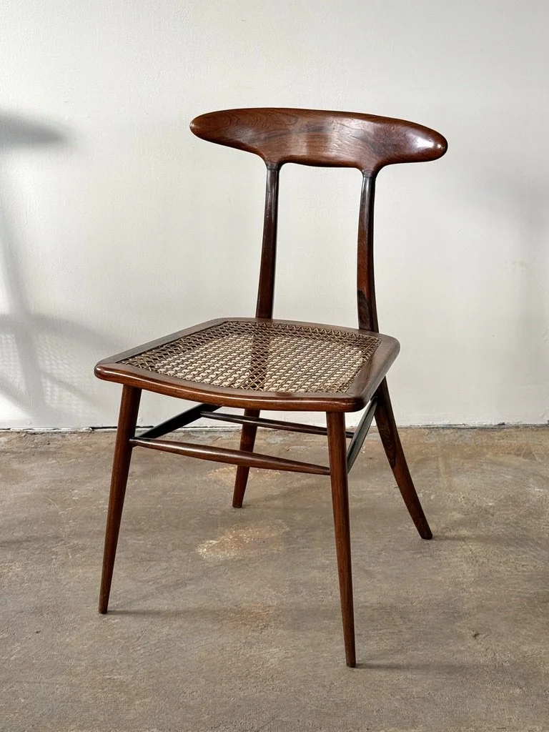 vintage mid century modern carlo hauner martin eisler brazilian dining chairs rare rosewood cane dining chairs set of 4 side chairs handmade sergio rodrigues percival lafer important dining chairs