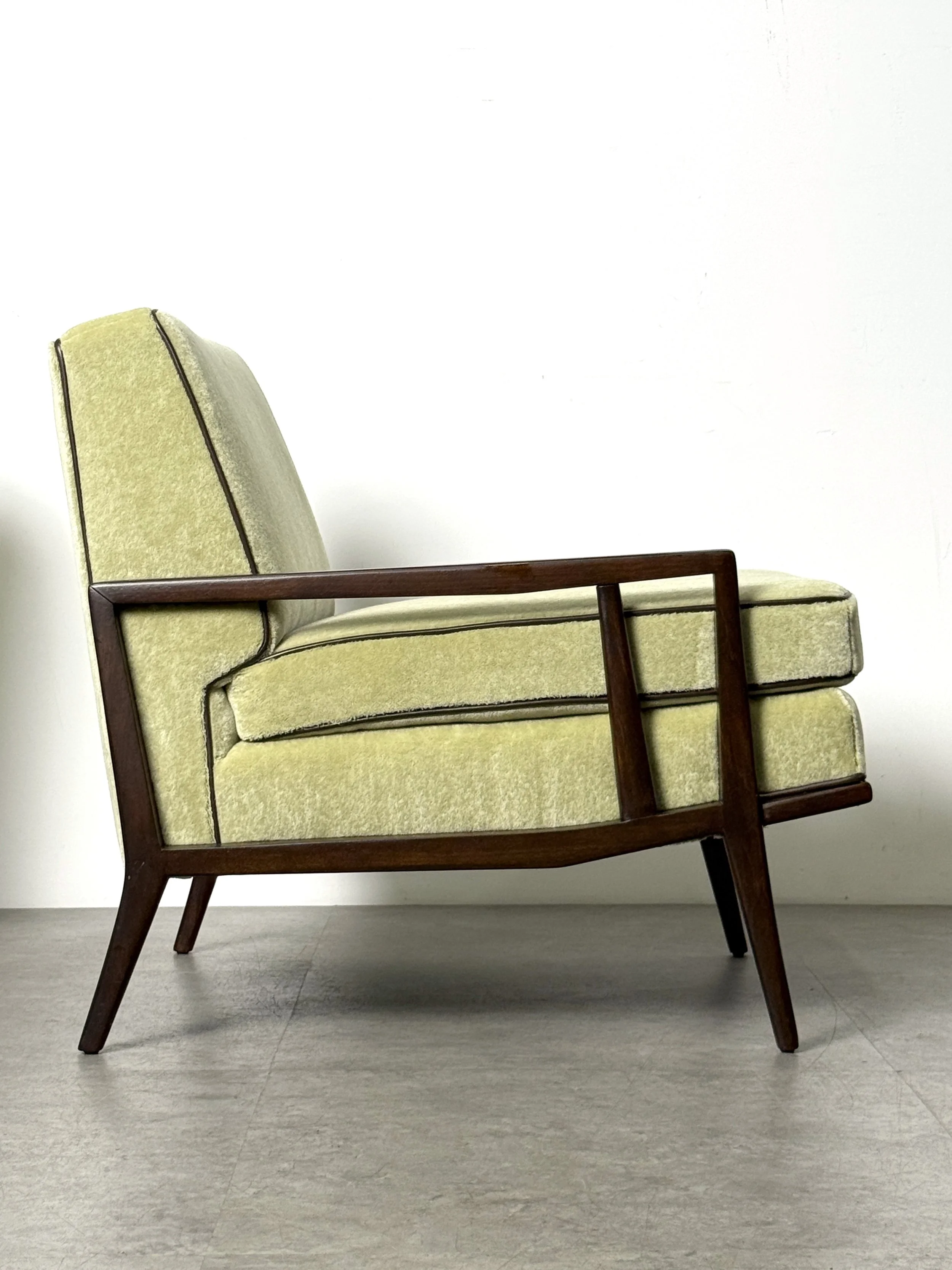 vintage mid century modern detroit michigan paul mccobb authentic original lounge chairs paul mccobb rare lounge chairs custom craft directional modern rare mid century lounge chairs pair 1950s