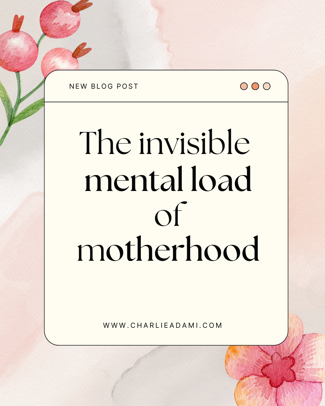 What Nobody Tells You About the Mental Load of Motherhood