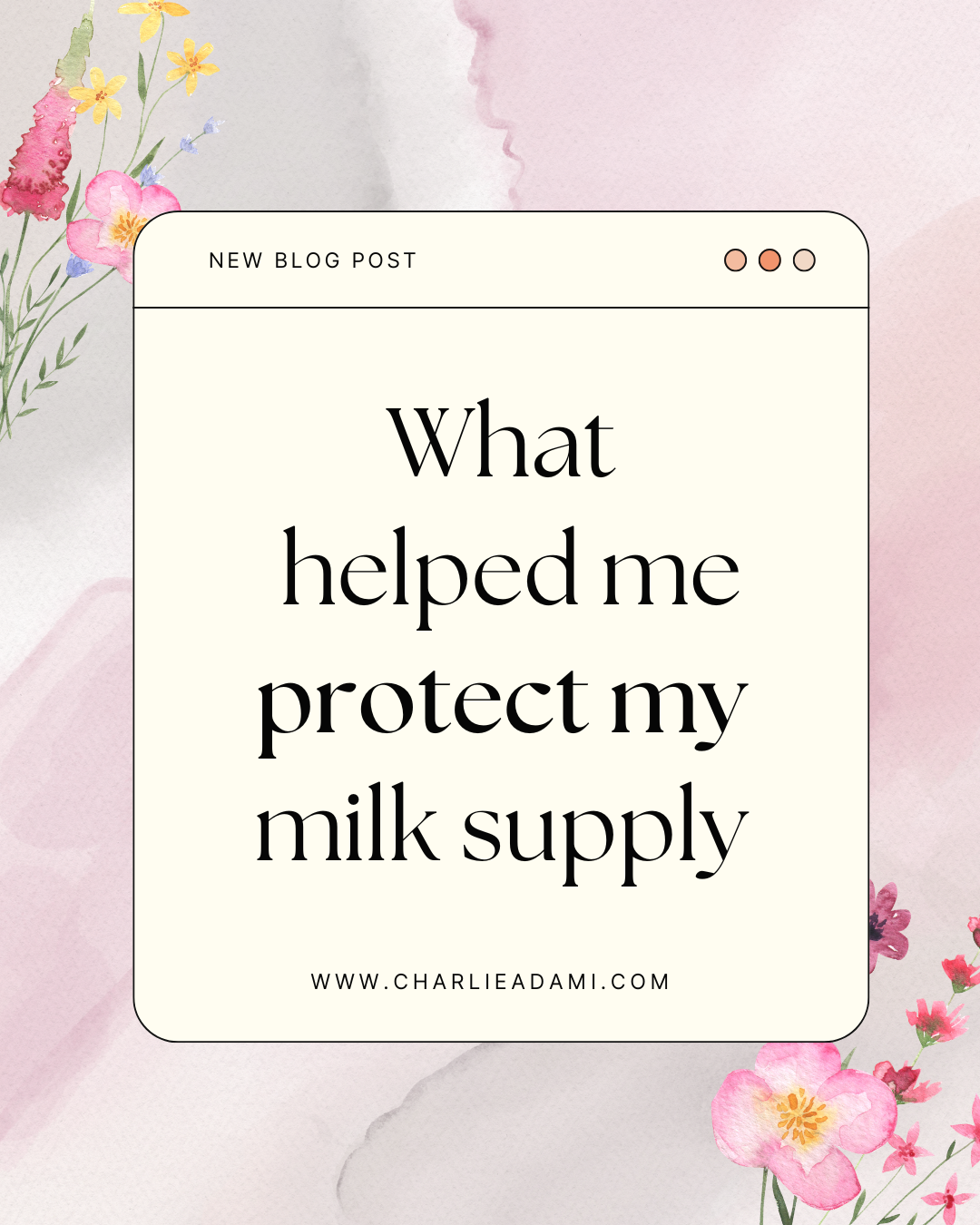 What Helped Me Maintain My Milk Supply While Breastfeeding