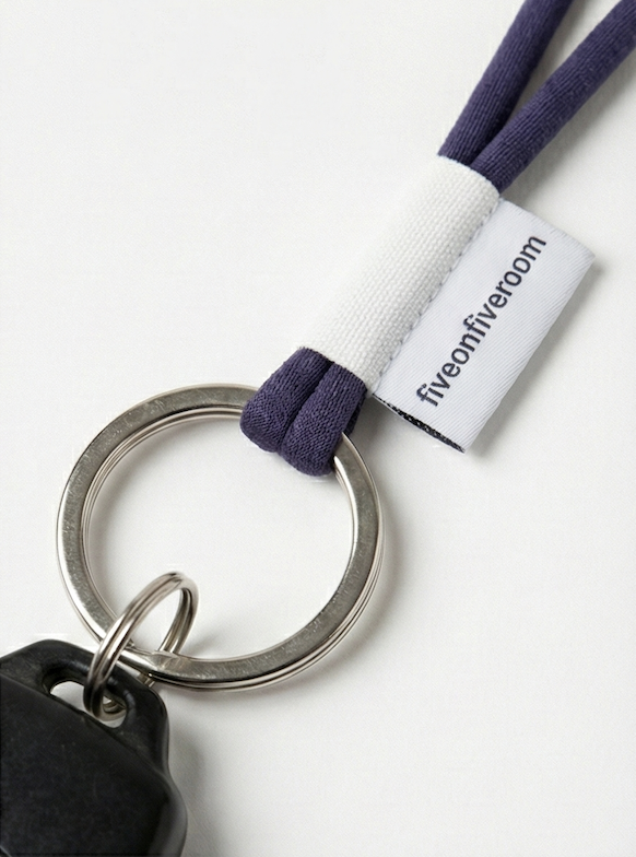 five on five room cord keychain long
