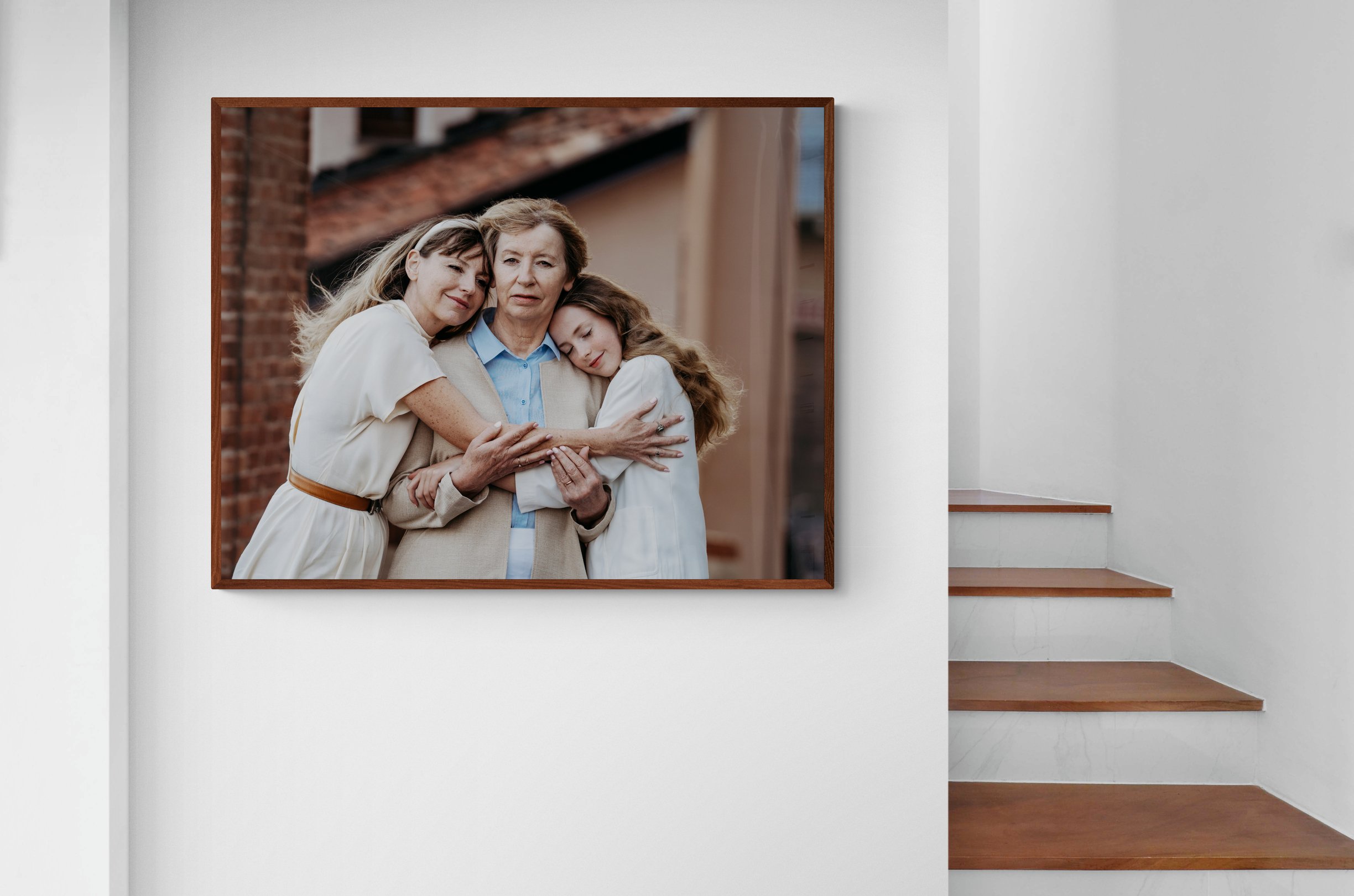 Staircase Wall Art Tetiana Three Generations.jpg
