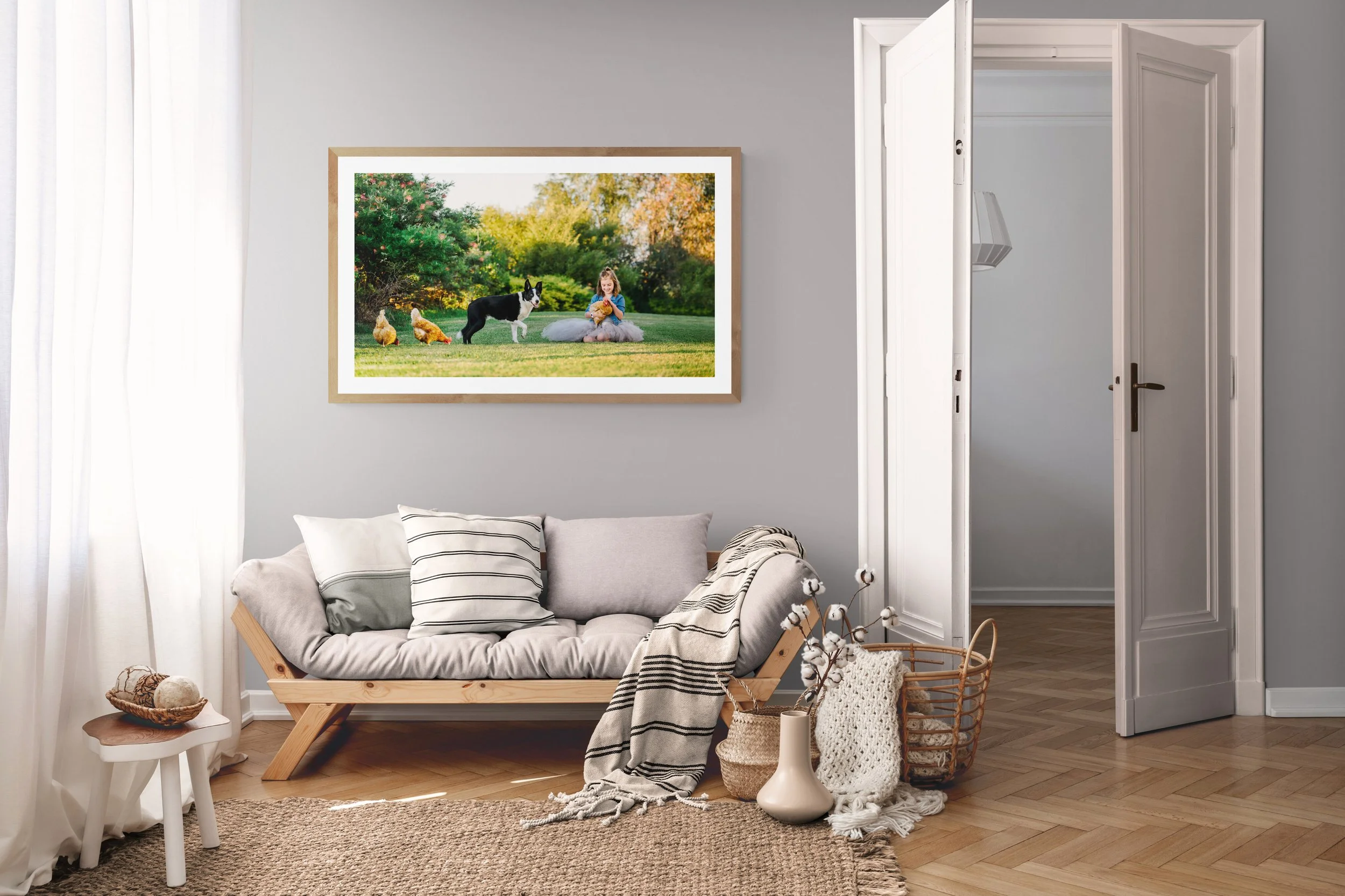 Child with chicken and dog in Gippsland.jpg