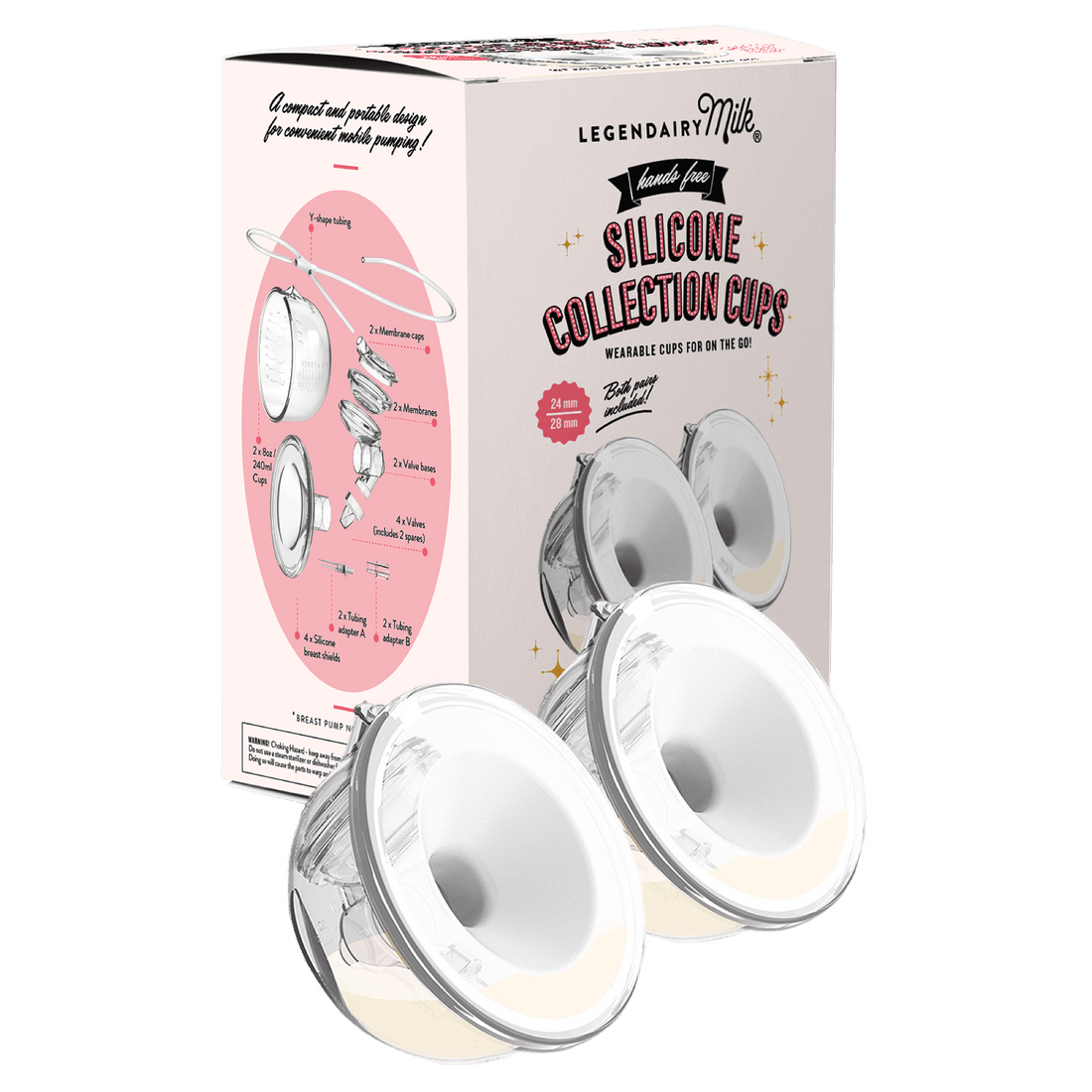 Legendairy Milk Silicone Collection Cups