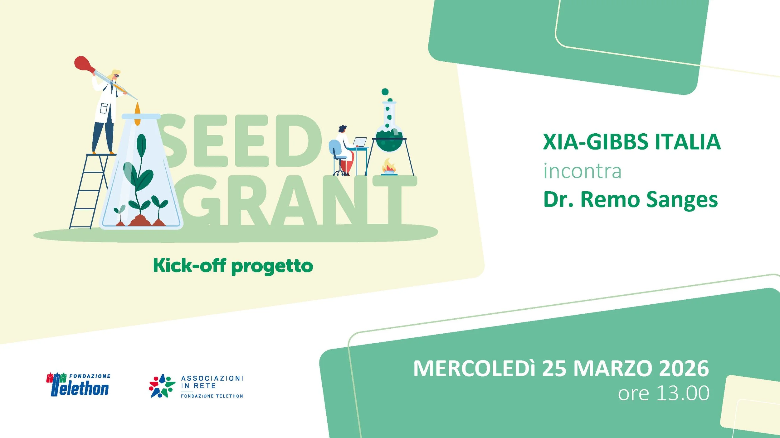 Ricerca sulla sindrome di Xia-Gibbs: incontro online con il Dr. Remo Sanges, vincitore del Fall Seed Grant 2025