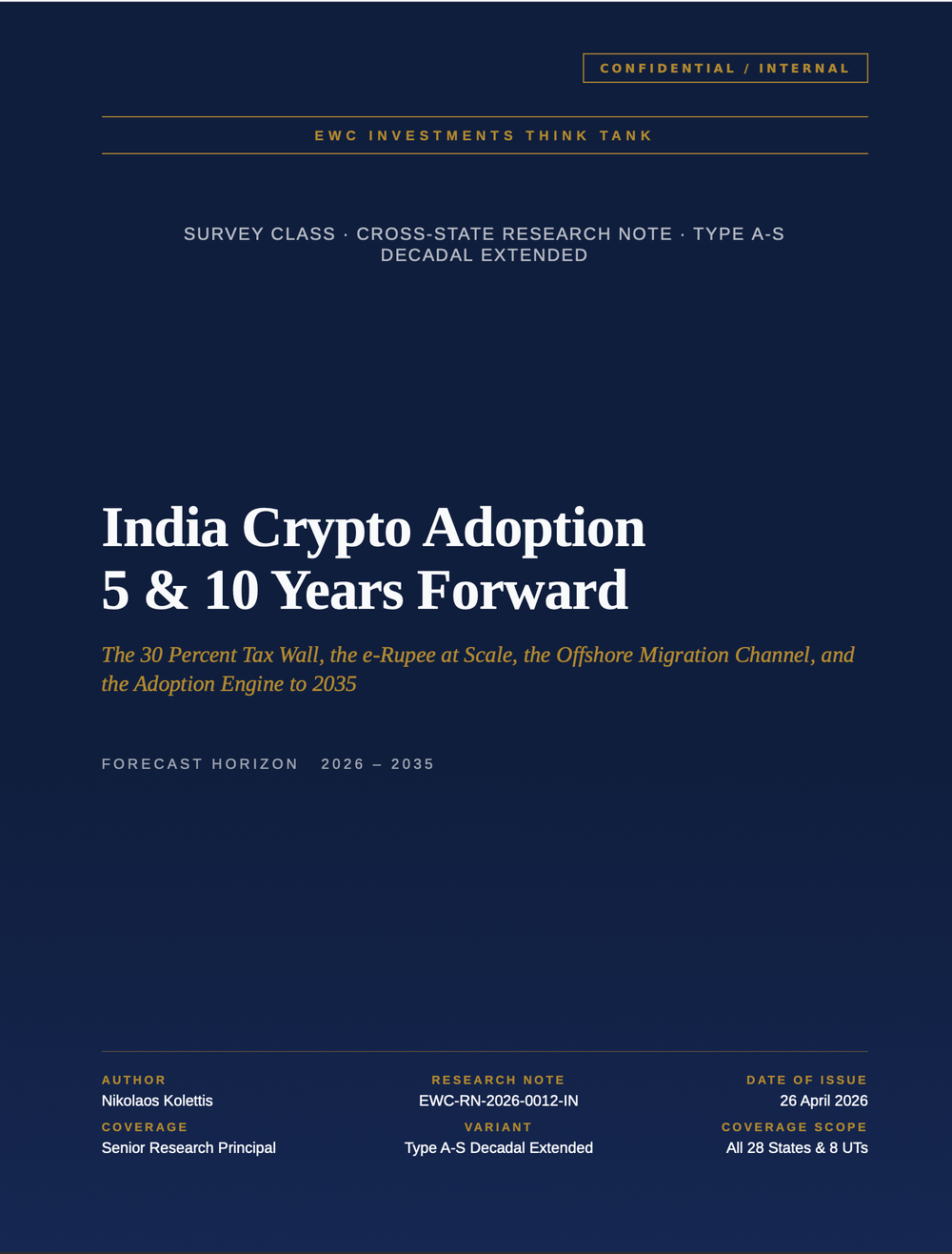 India Crypto Adoption Research Preview
