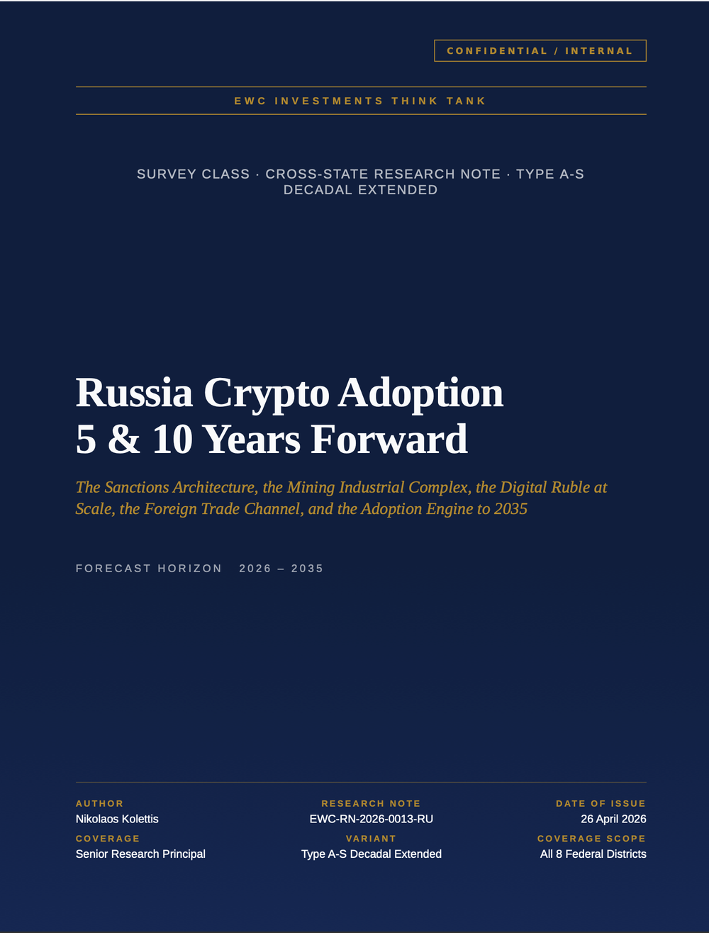 Russia Crypto Adoption Research Preview