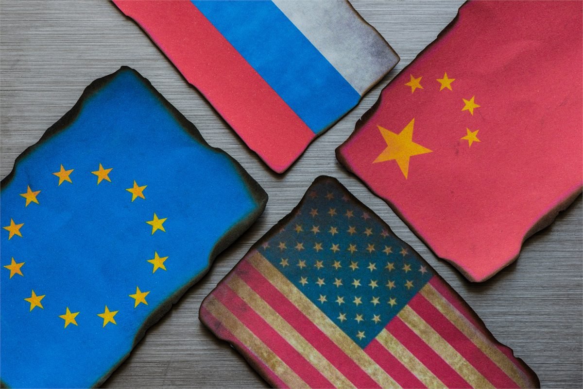 Geopolitical uncertainty between global powers