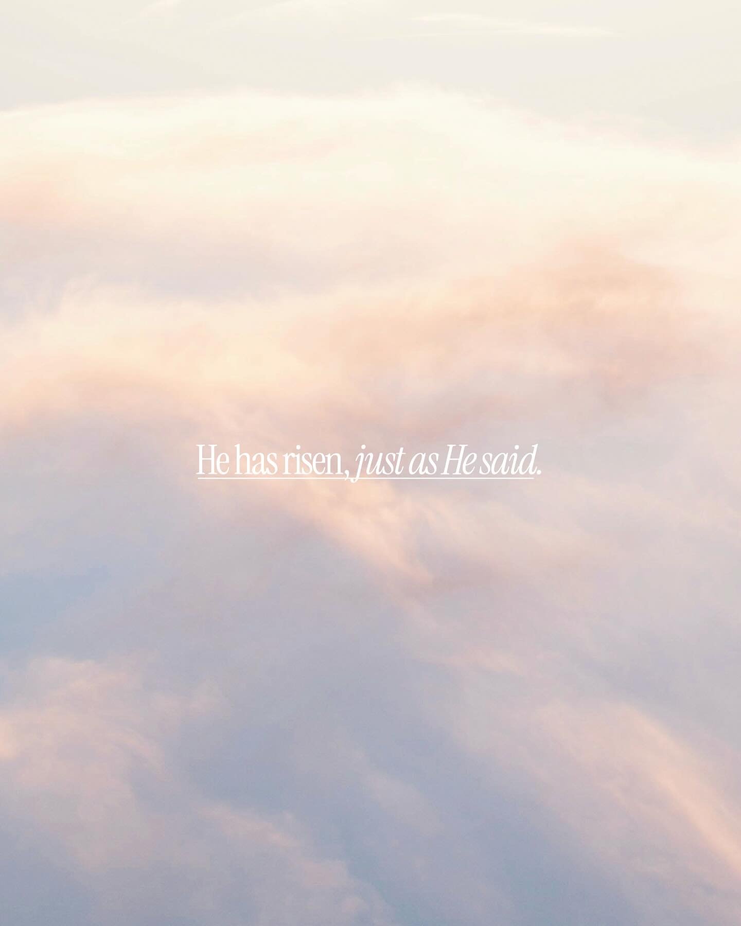 He is not here; he has risen, just as he said.
Come and see.

Happy Easter. ☀️

Matthew 28:6

#happyeaster #graphicdesign #easter #branding #brandidentitydesign #webdesign