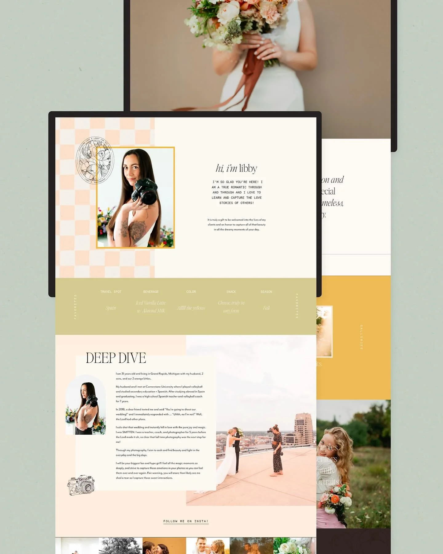 Sometimes a small refresh goes the longest way. A new palette, an updated site, and updated marks for Libby. She cute. Illustrations by the most talented @caseybresso !! 

#webdesign #websiteupdate #brandinginspiration #illustrationsdesign #brandrefr