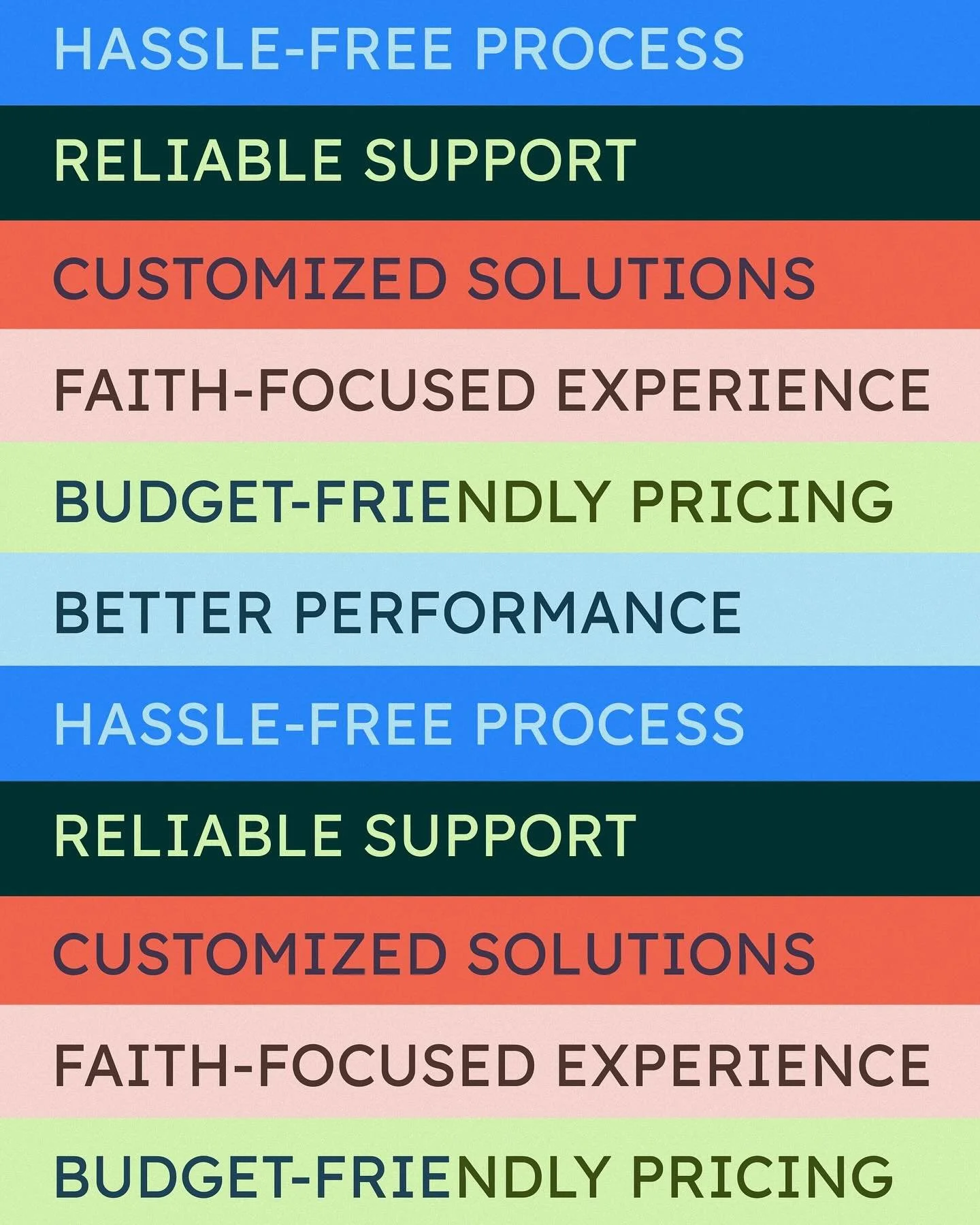 Are you sick of churchful yet?! Neither are we. A glance at some pre-created portable graphics we included along with their brand package. We went all out for this one, throwing as much at them as we could!! And we loved doing it! 💙

#churchmarketin