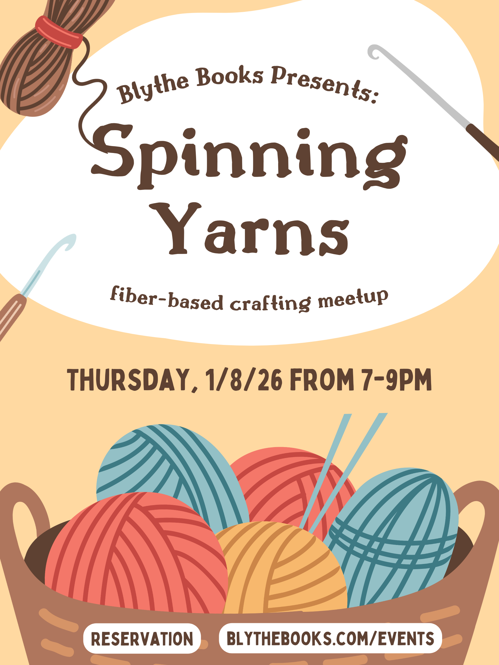 Spinning Yarns Quarterly Fiber Meetup