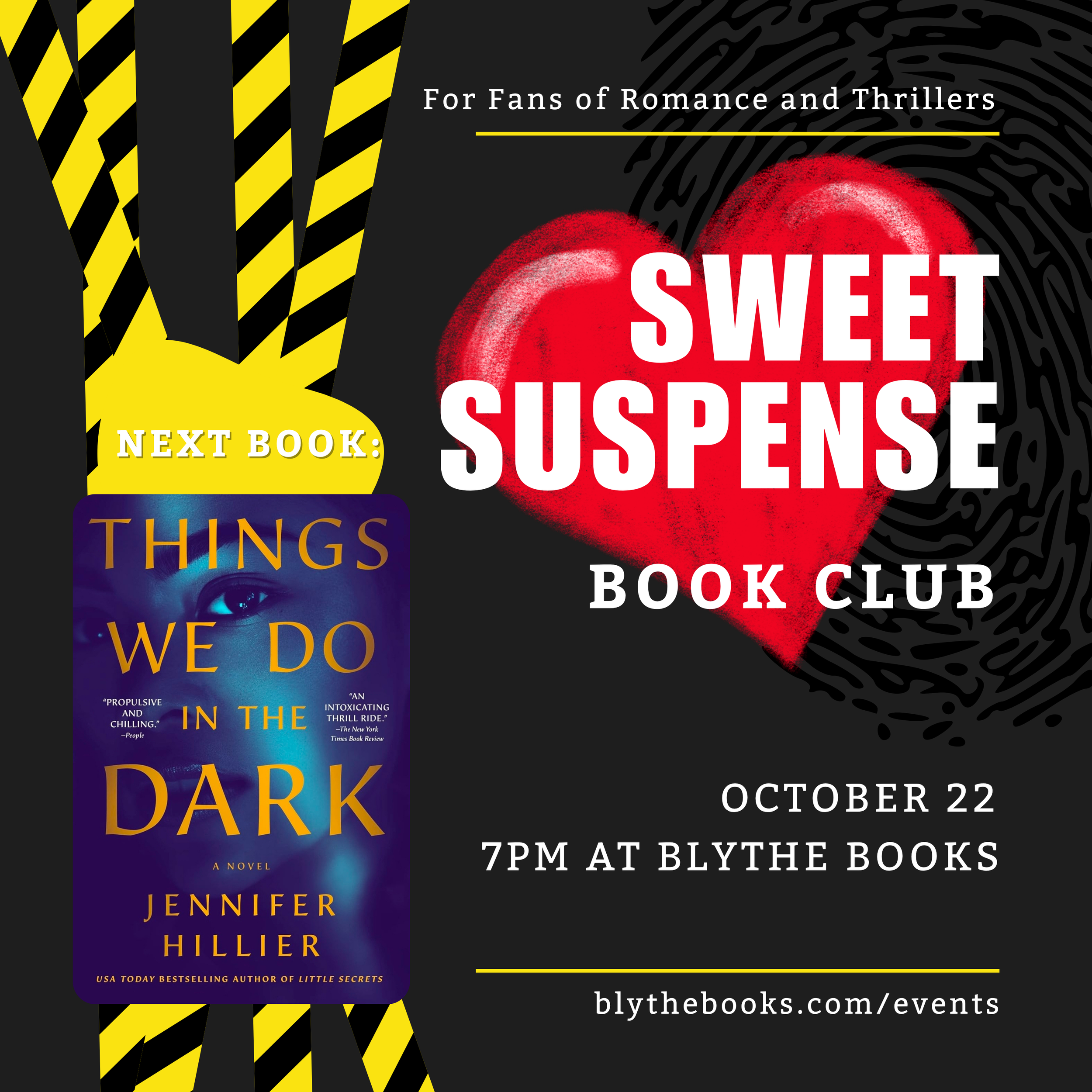 Sweet Suspense Book Club