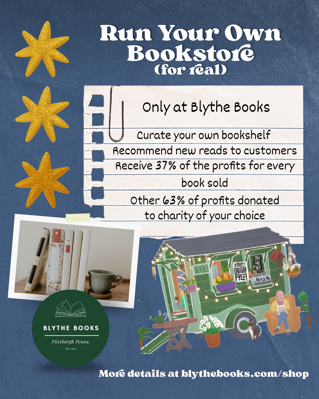 Run Your Own Bookstore Opportunity