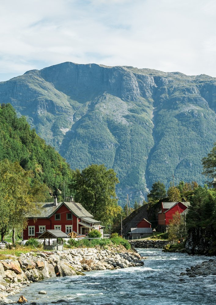 Red Houses (Print)