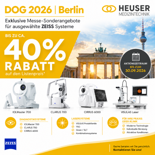 DOG 2026 in Berlin: Exklusive ZEISS Sonderangebote