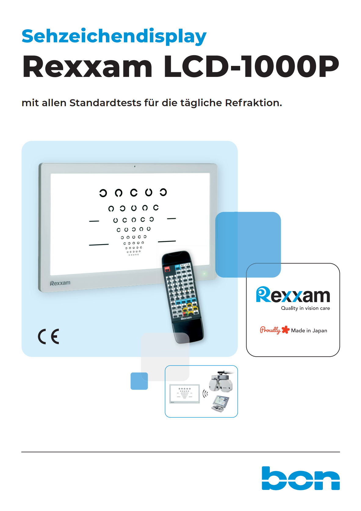 Sehzeichenmonitor von Rexxam LCD-1000