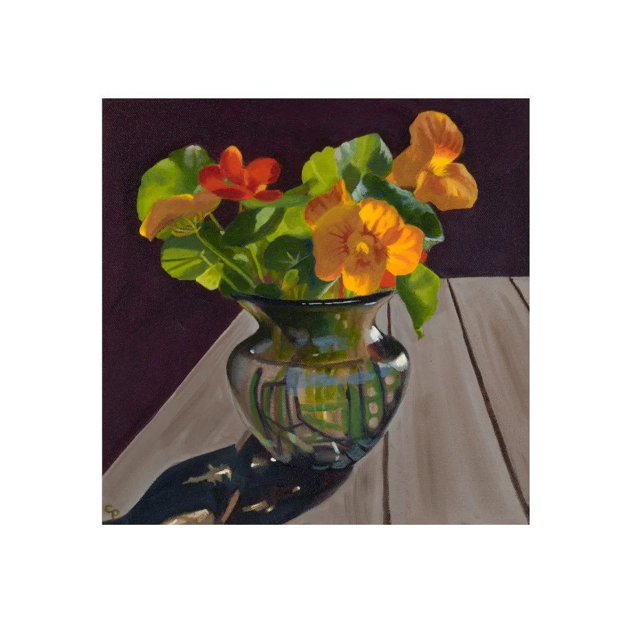 Nasturtiums in Sunlight Print Image.jpeg