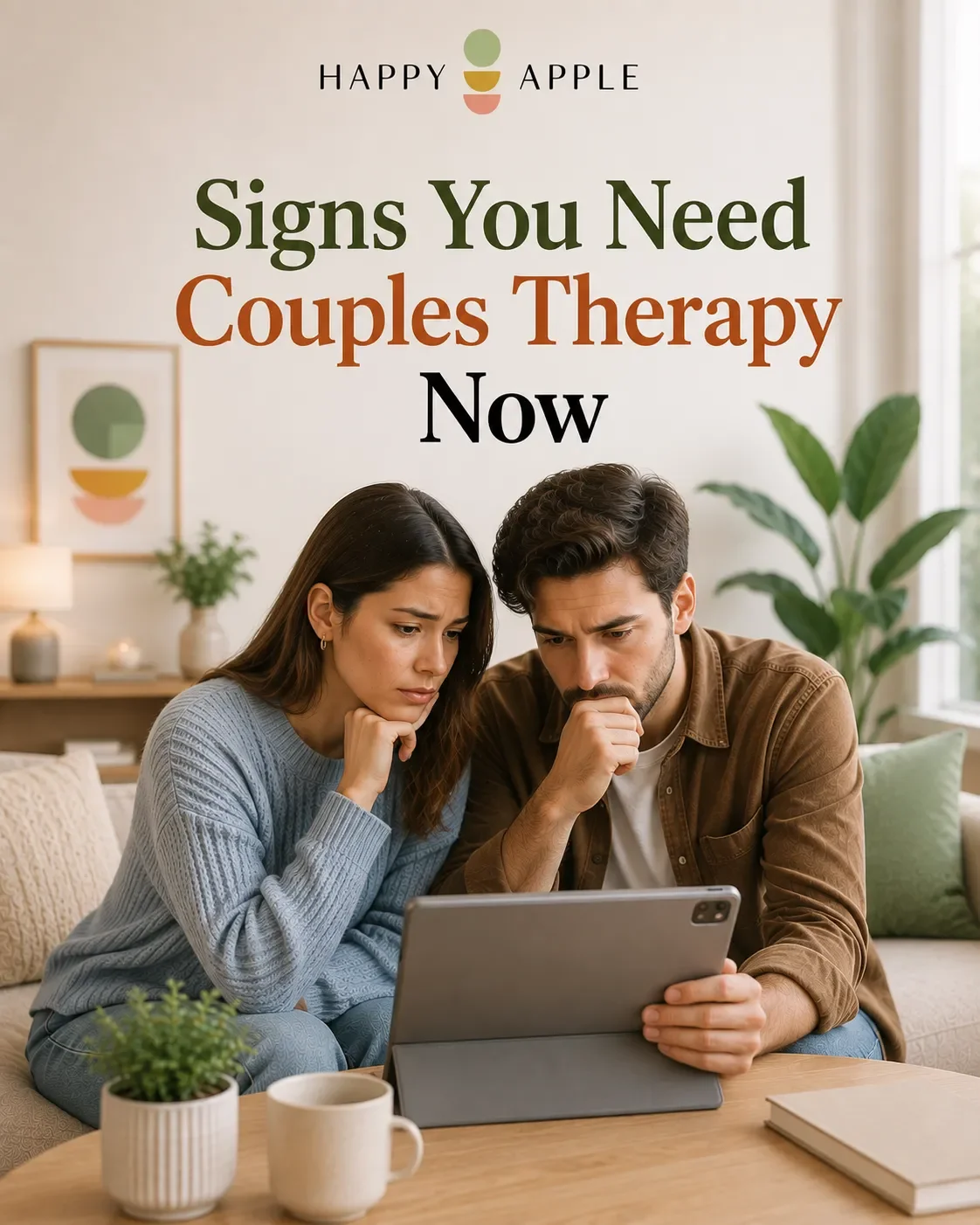 Signs You Need Couples Therapy Now | Happy Apple NYC