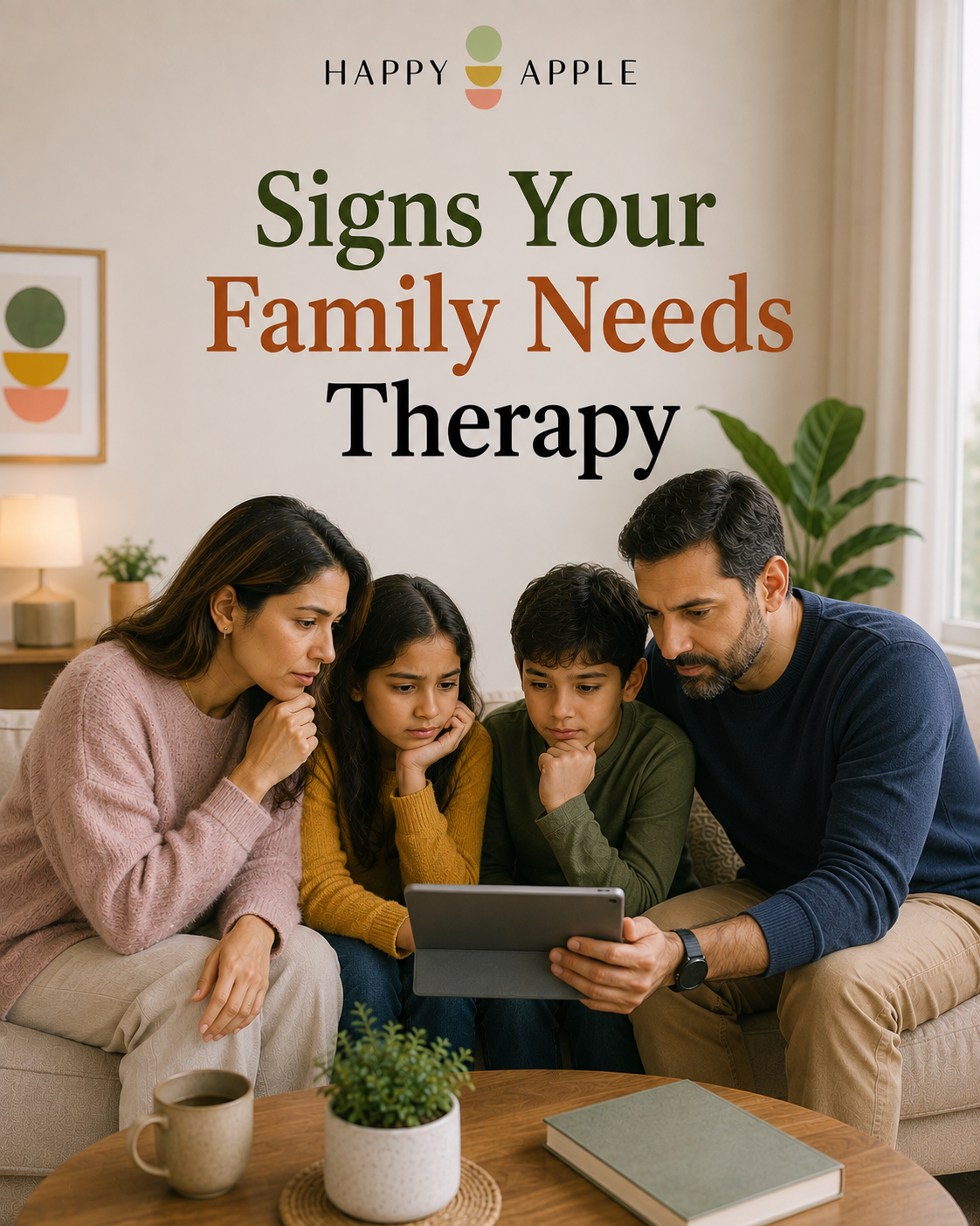 Signs Your Family Needs Therapy | Happy Apple NYC