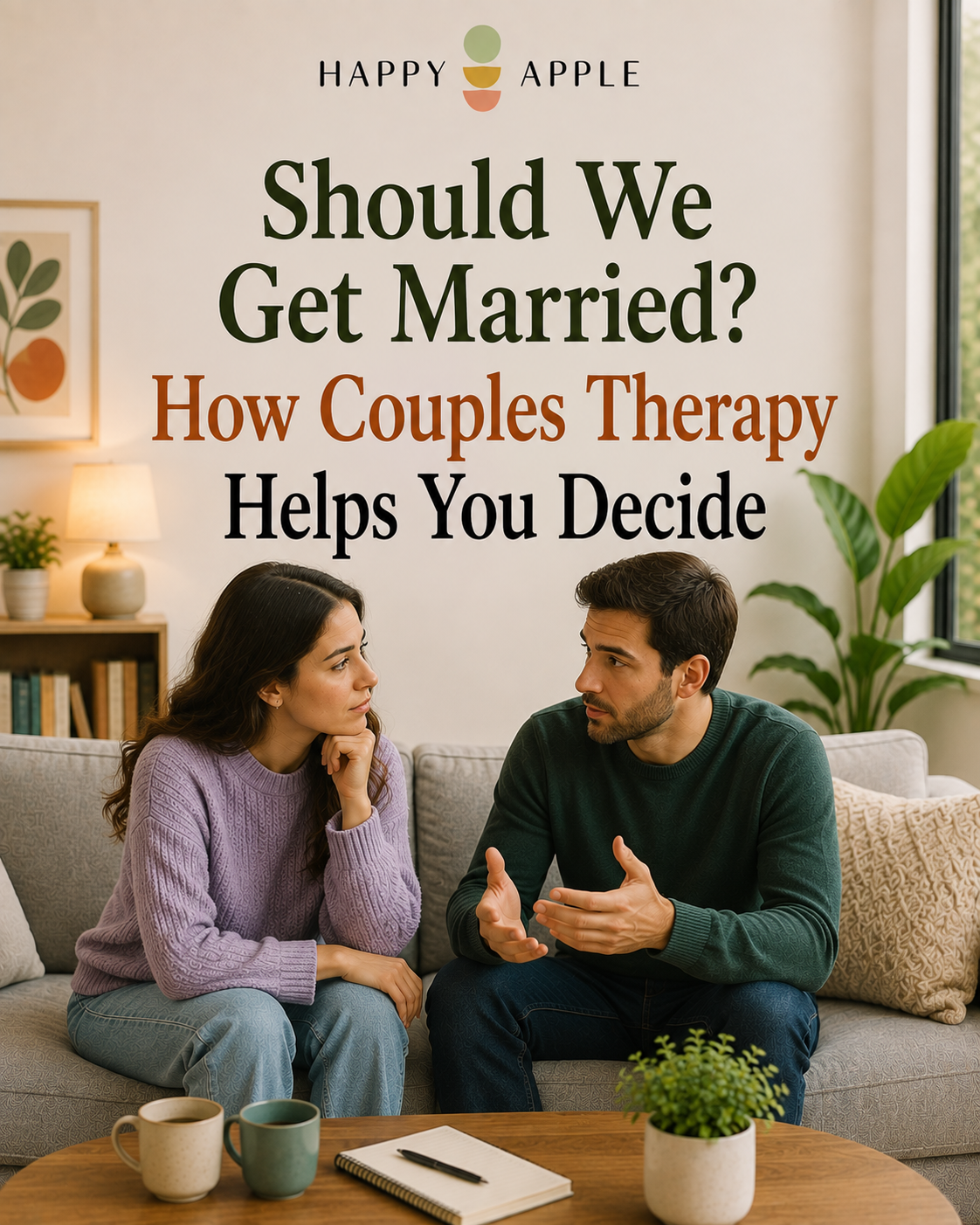 Should We Get Married? How Couples Therapy Helps You Decide | Happy Apple NYC