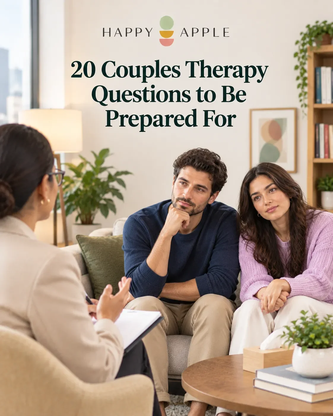 20 Couples Therapy Questions to Be Prepared For | Happy Apple NYC