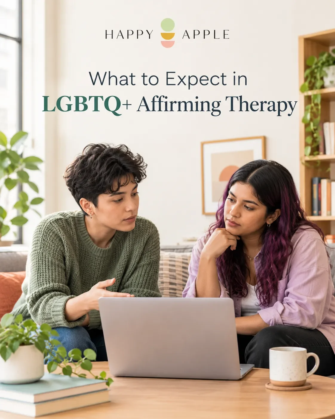 What to Expect in LGBTQ+ Affirming Therapy | Happy Apple NYC