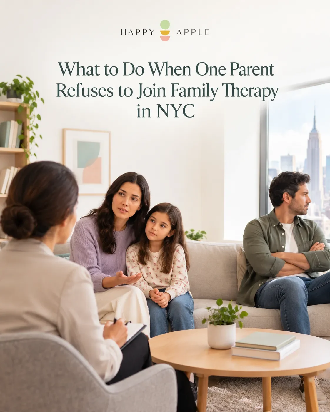 What to Do When One Parent Refuses to Join Family Therapy in NYC