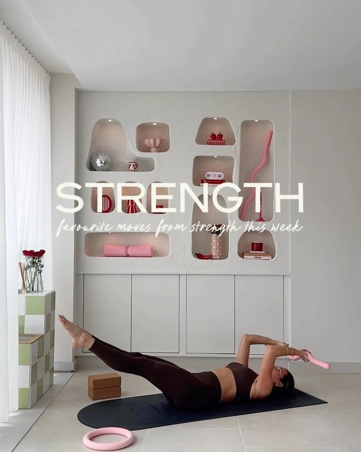 A little peek inside STRENGTH this week 🩷 Hitting all the main muscle groups with layered progressions and slow, controlled movements.

Mat, ring + beam @bala
Wearing @lululemoneurope 

Mondays 7:10pm @move.with.mils 
Wednesdays 6:30pm @lilykilgour_