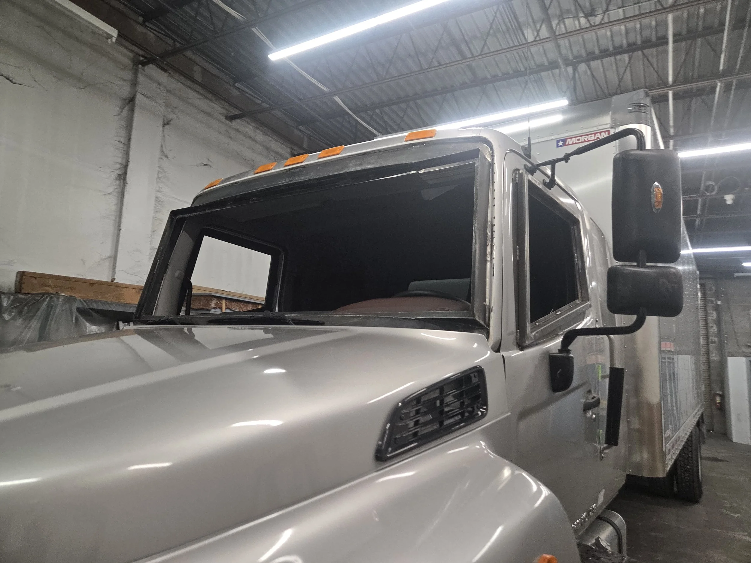 Modified cab openings