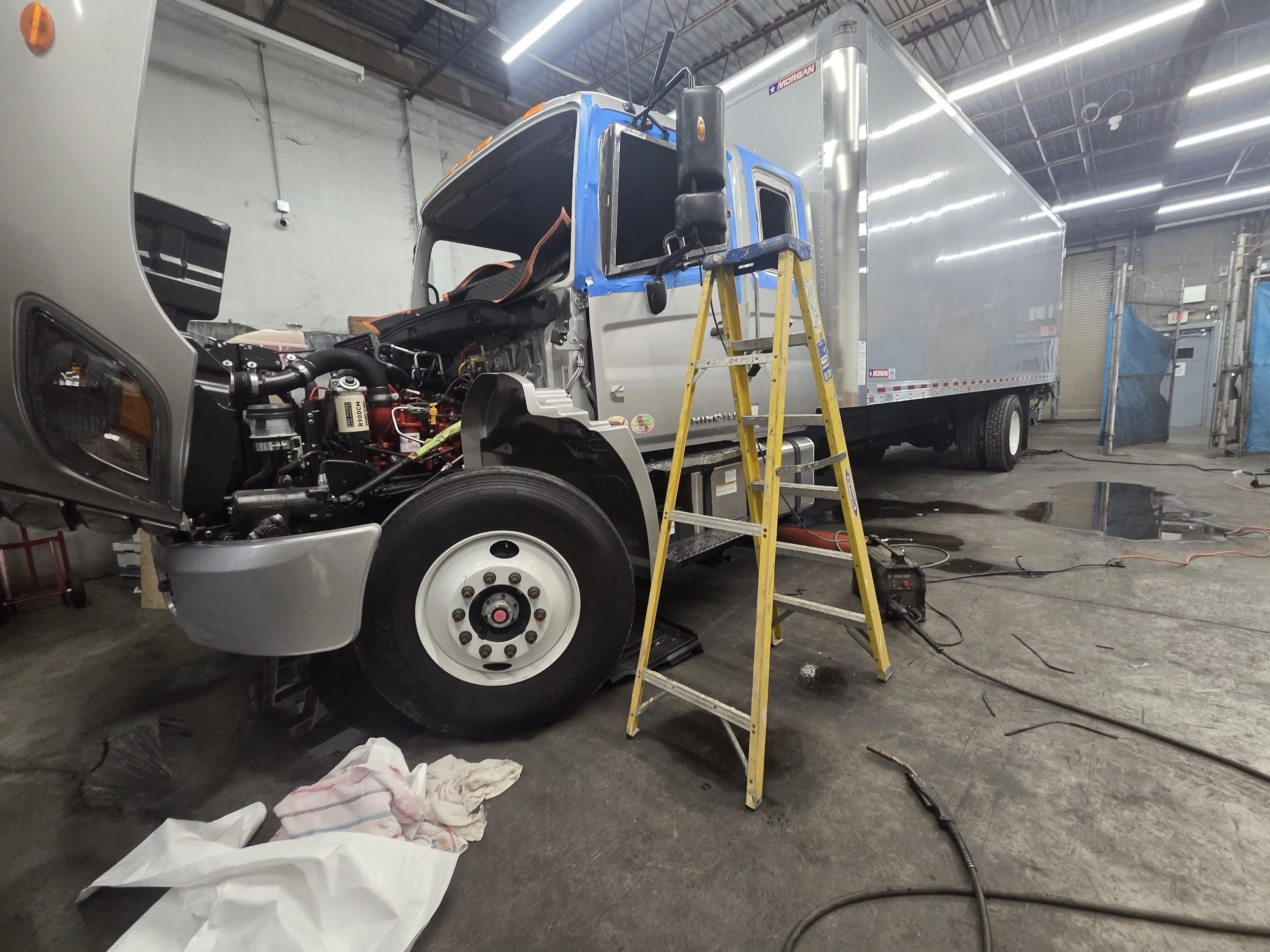 Cab preparation