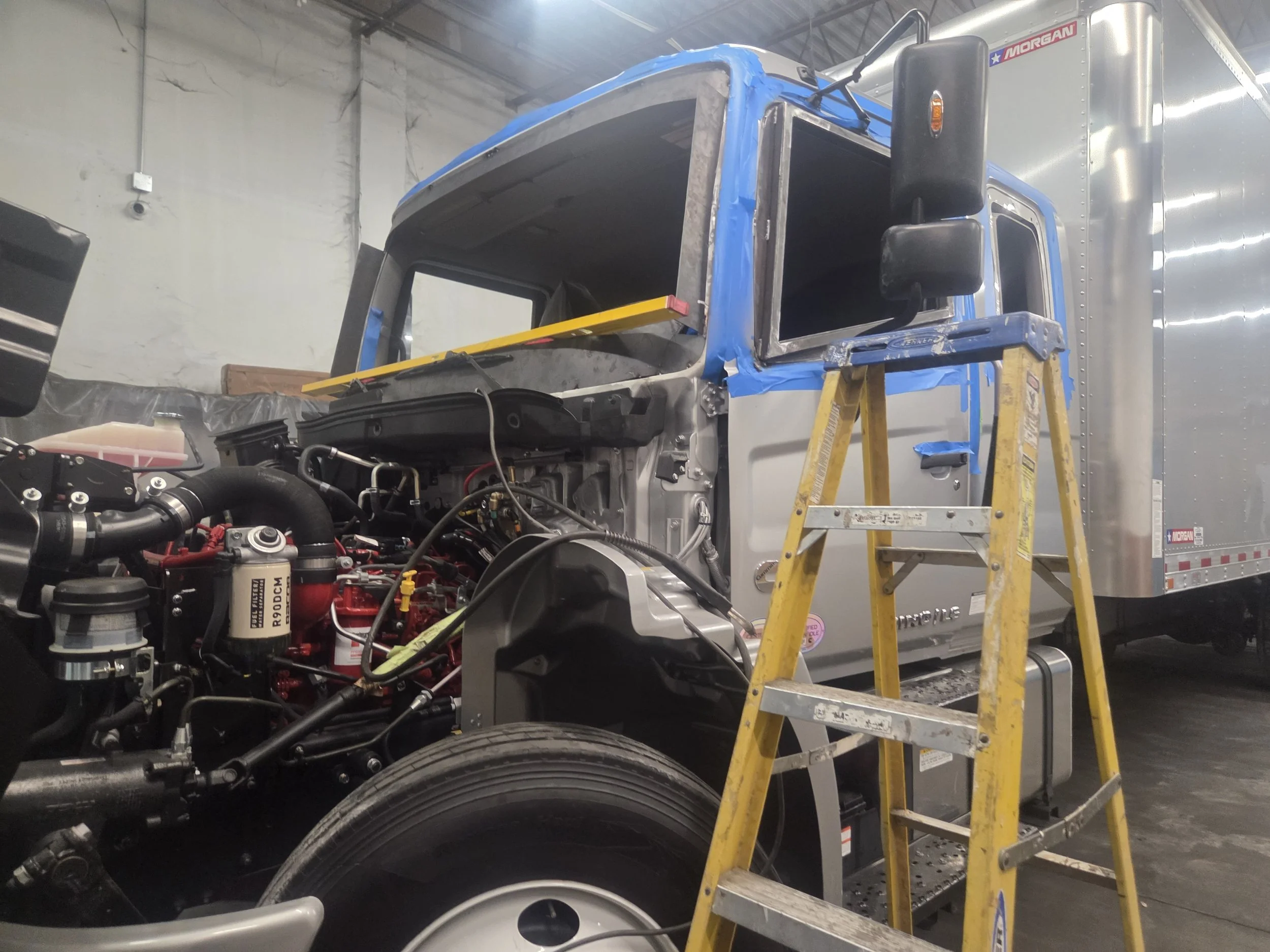 Windshield opening fit-up