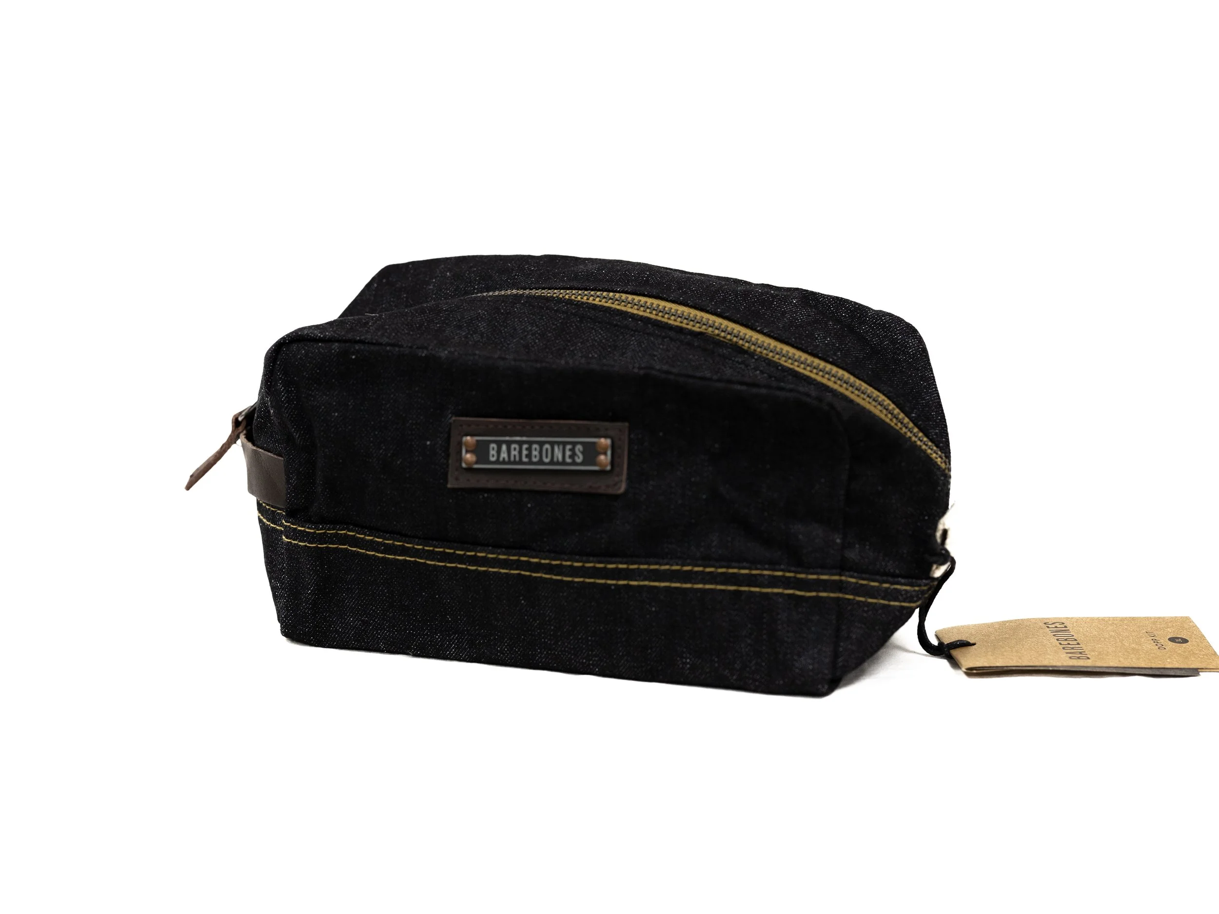 Barebones Denim Dopp Kit