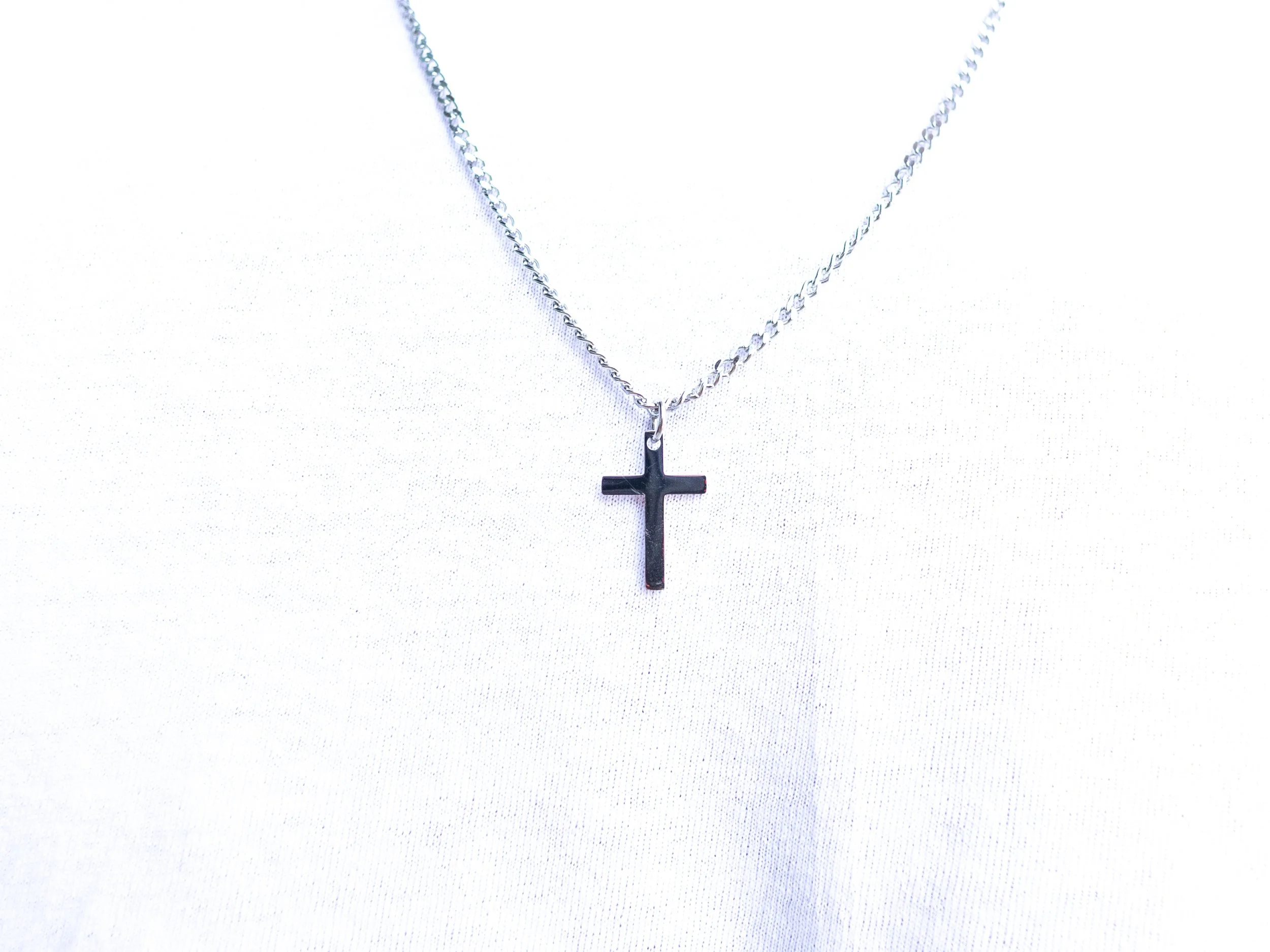 Waterproof Cross Necklace