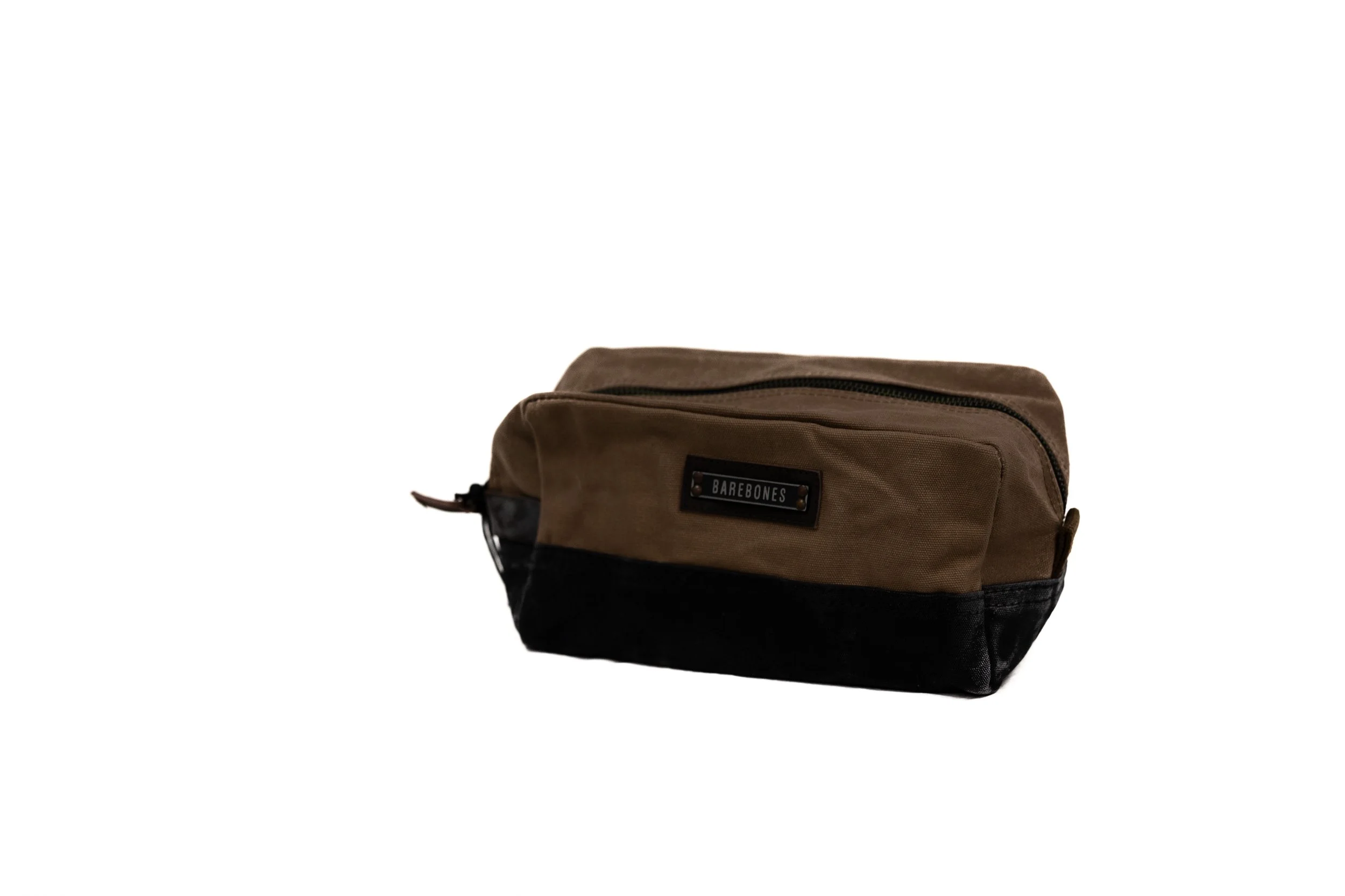 Barebones Waxed Canvas Dopp Kit