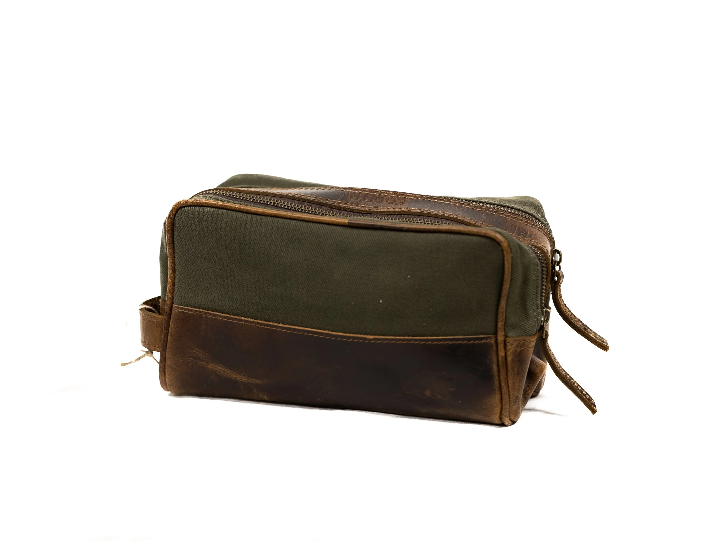 Kodiak Pewter Green Dopp Kit