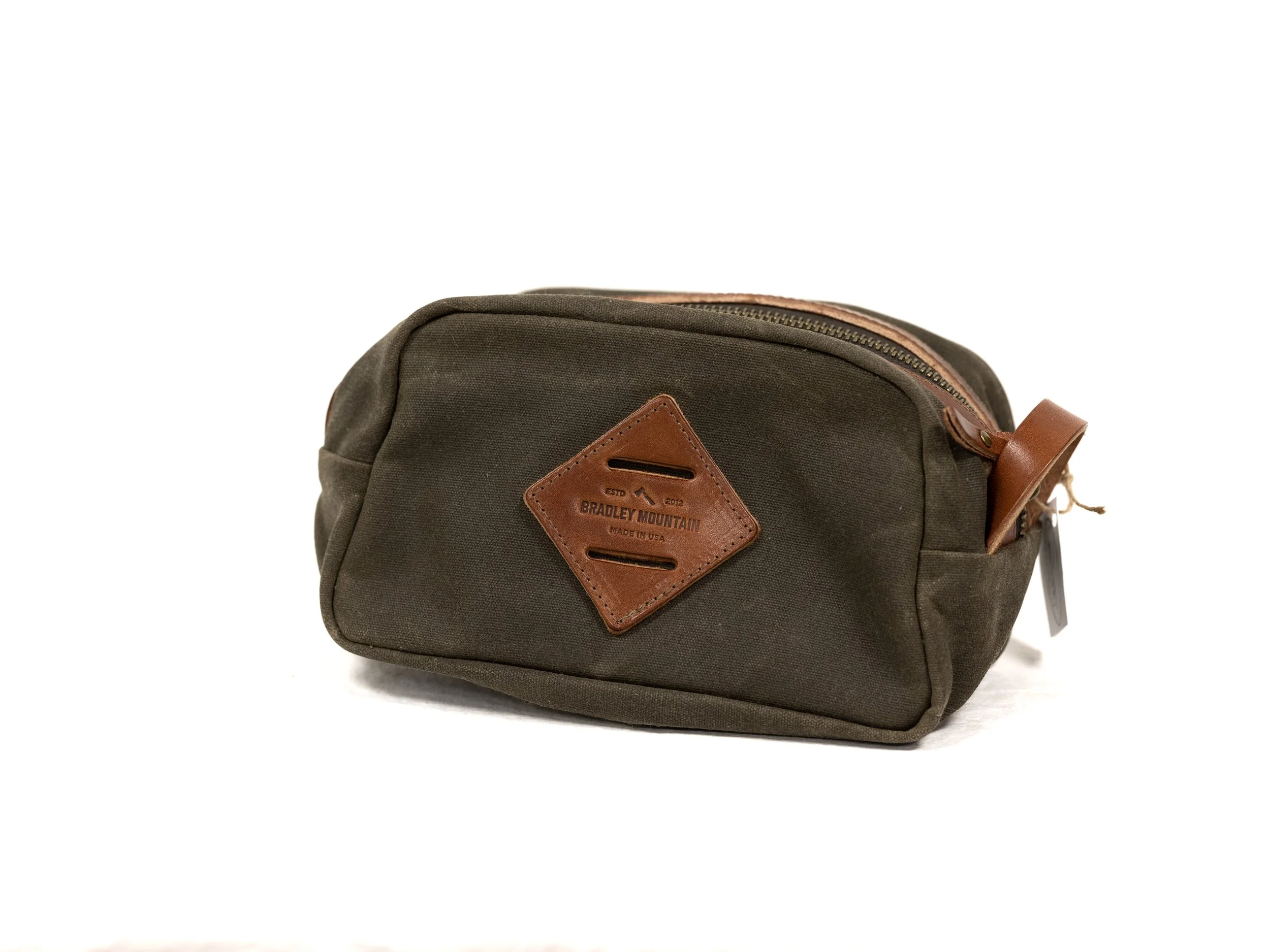 Bradley Mountain Tan Dopp Kit