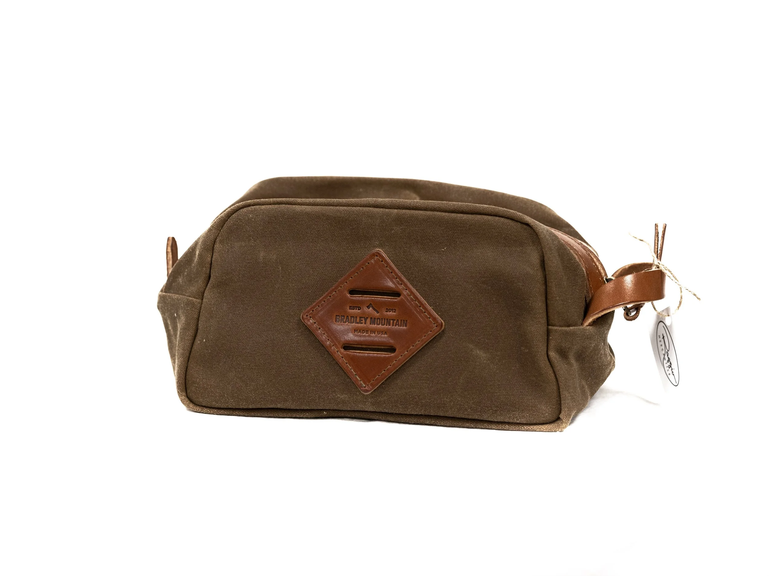 Bradley Mountain Brown Dopp Kit