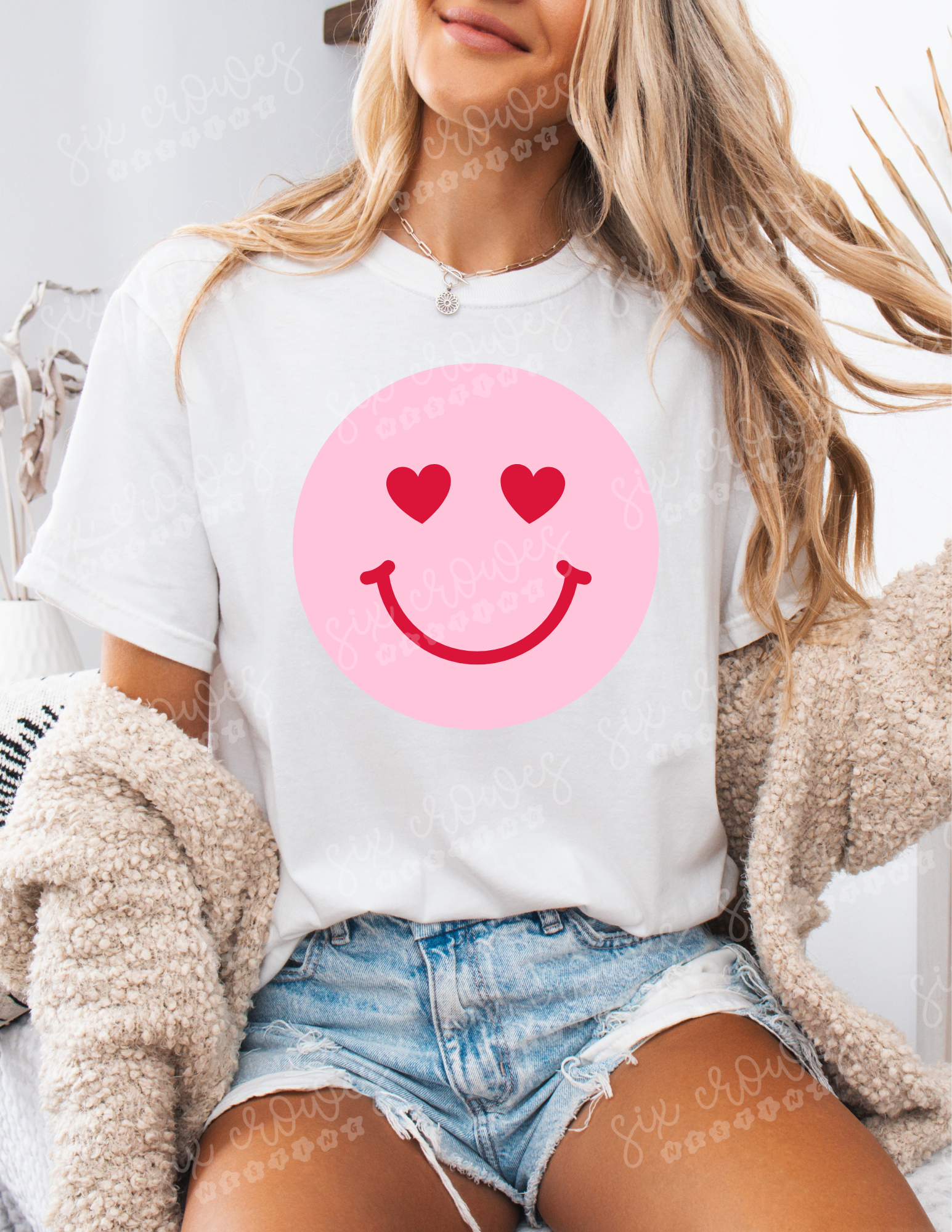 Heart-Eyes Smiley Face