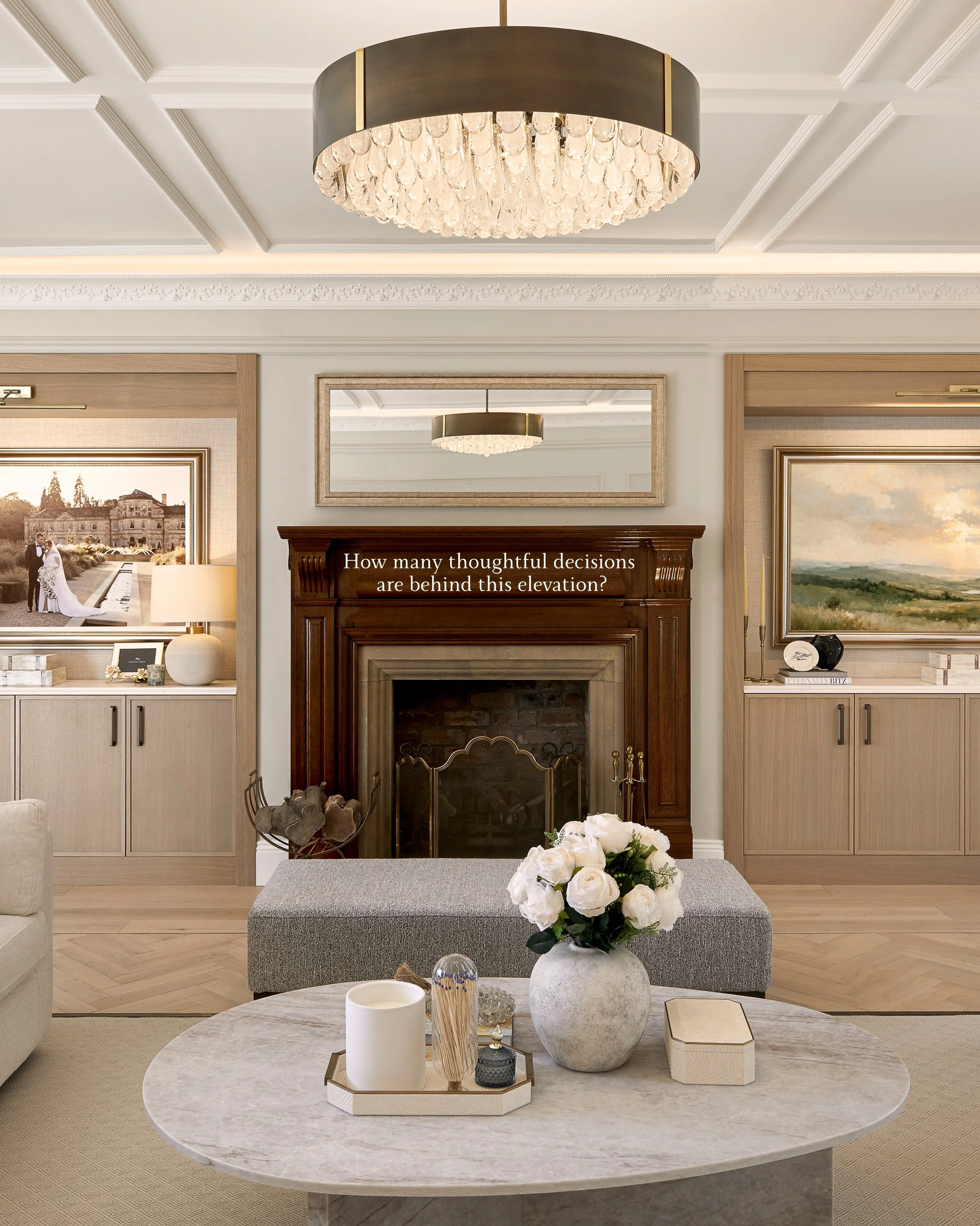 Behind every completed space is a collection of carefully considered details.